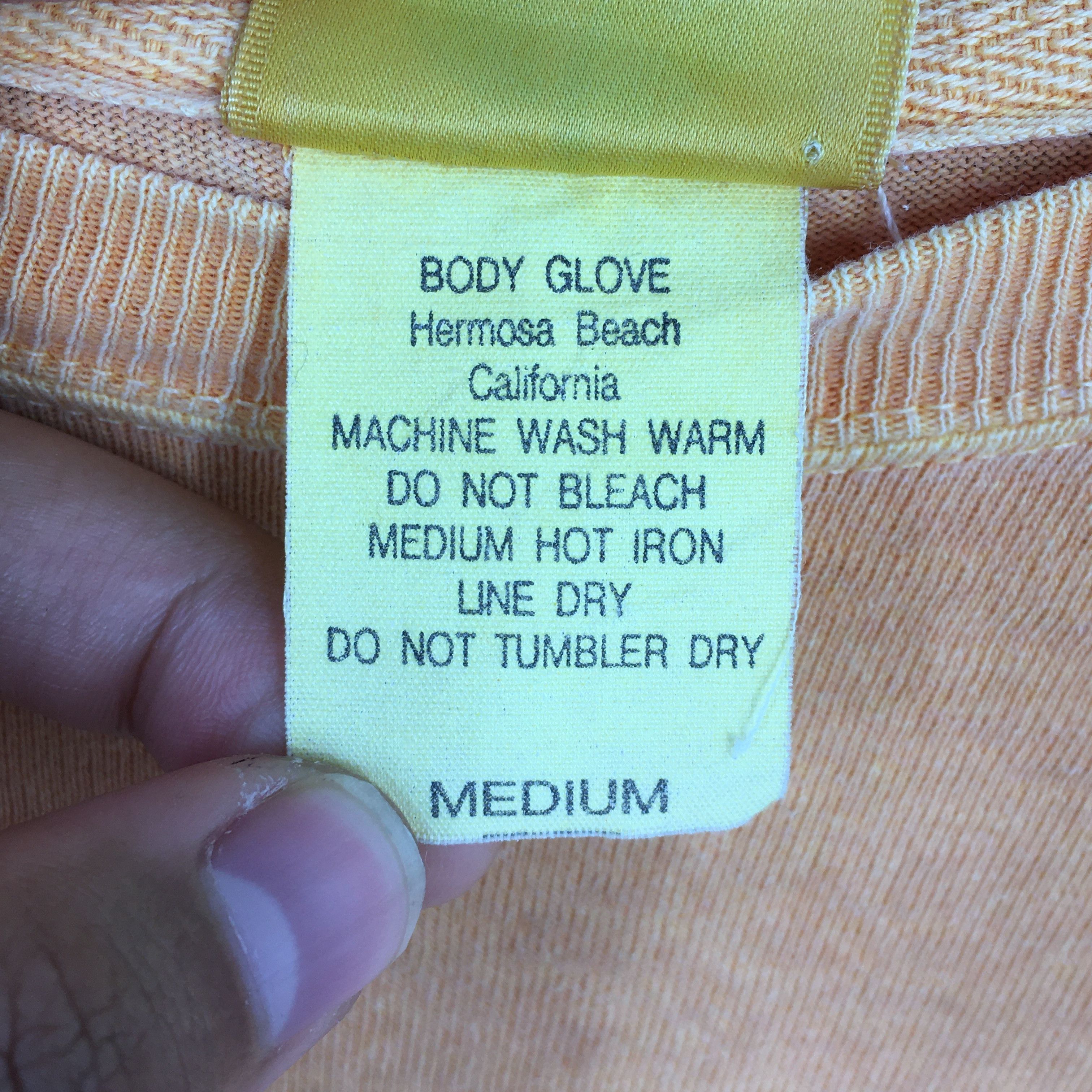 Body Glove × Vintage Vintage Body Glove Surfing Orange Tshirt Medium Size US M / EU 48-50 / 2 - 7 Thumbnail
