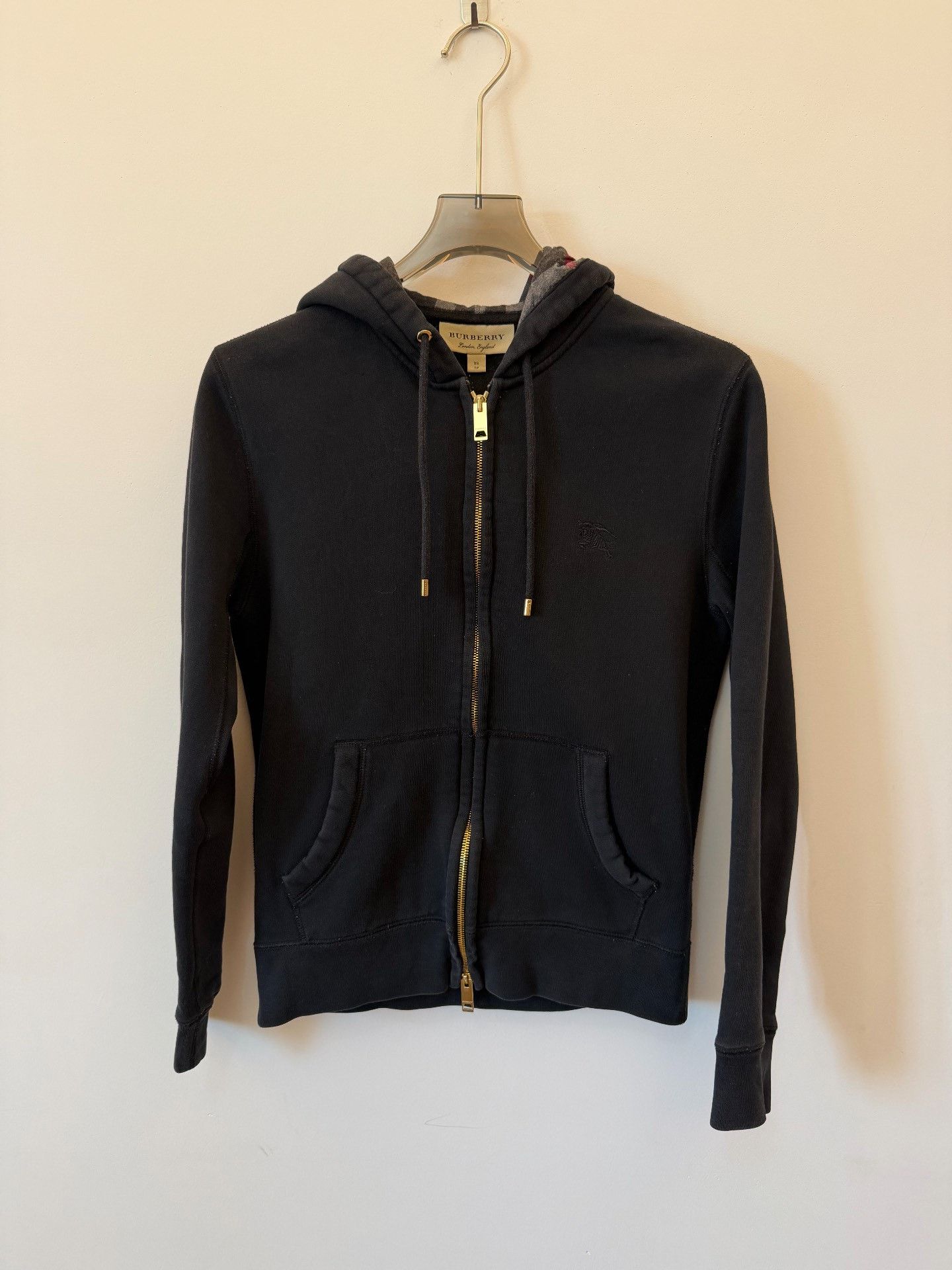 Burberry Burberry Embroidered Black Jacket XS Women Size XS / US 0-2 / IT 36-38 - 1 Thumbnail