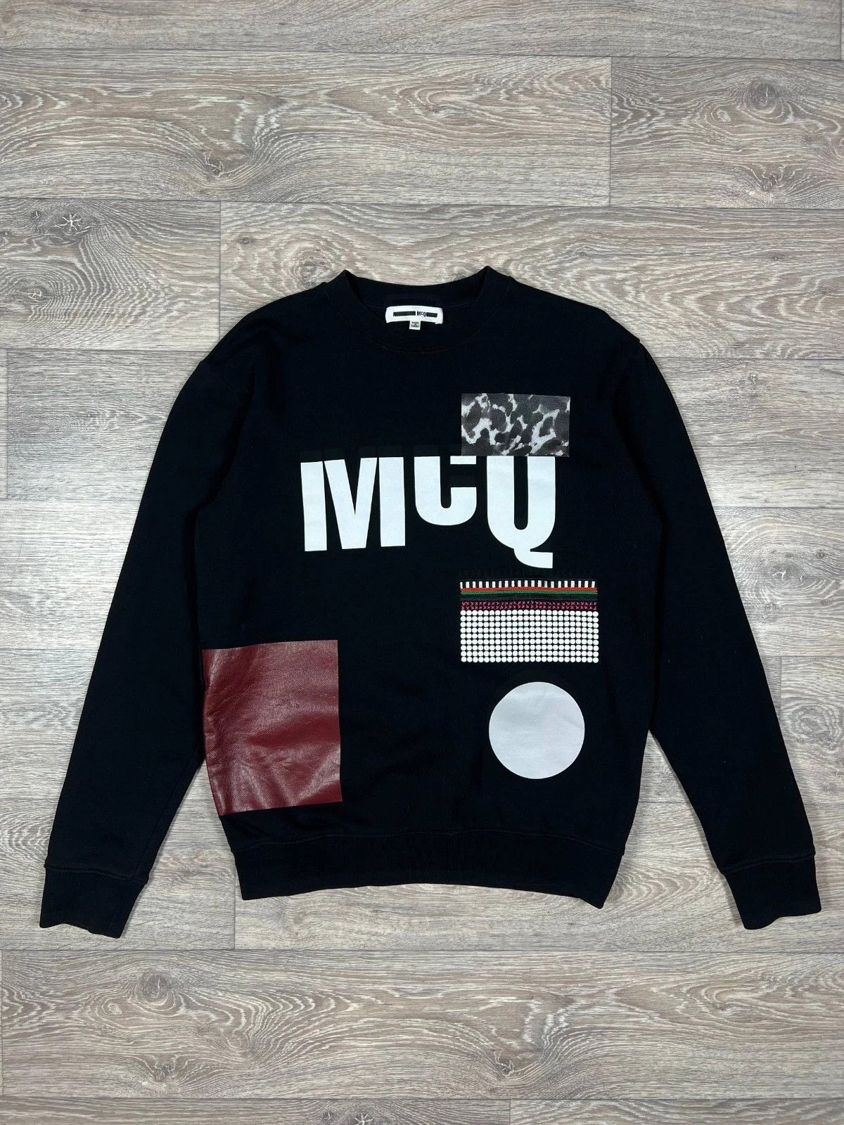 Alexander McQueen McQ Alexander McQueen Black Printed and Embroidered Size US M / EU 48-50 / 2 - 1 Thumbnail