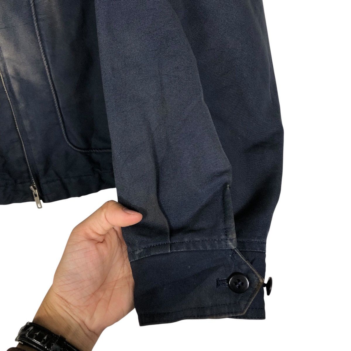 Japanese Brand 📌Vintage Bomber Jacket Van Jac Big Logo Spell Out Size US L / EU 52-54 / 3 - 16 Thumbnail