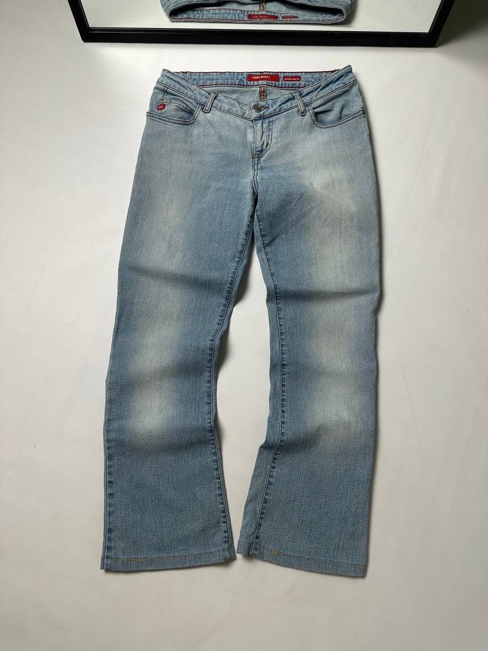 Miss Sixty Vintage Miss Sixty Flared Washed Jeans 🔥 Size 32" / US 10 / IT 46 - 1 Thumbnail