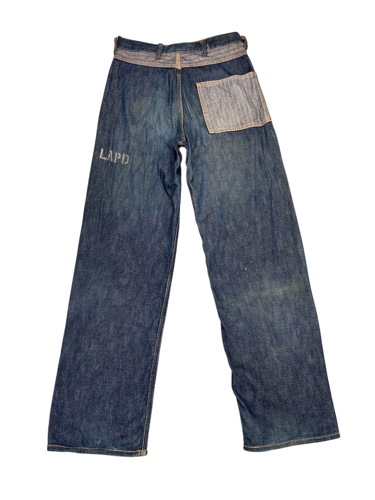Vintage Vintage Army Denim Jeans S0298 Size US 27 - 2 Thumbnail
