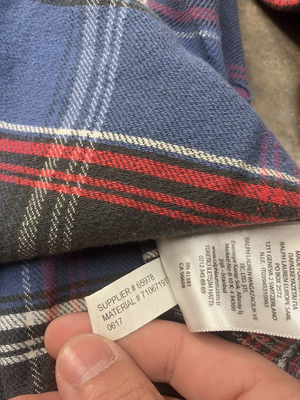 Polo Ralph Lauren × Vintage Polo Ralph Lauren Flannel Shirt Classic Look Size US S / EU 44-46 / 1 - 3 Thumbnail