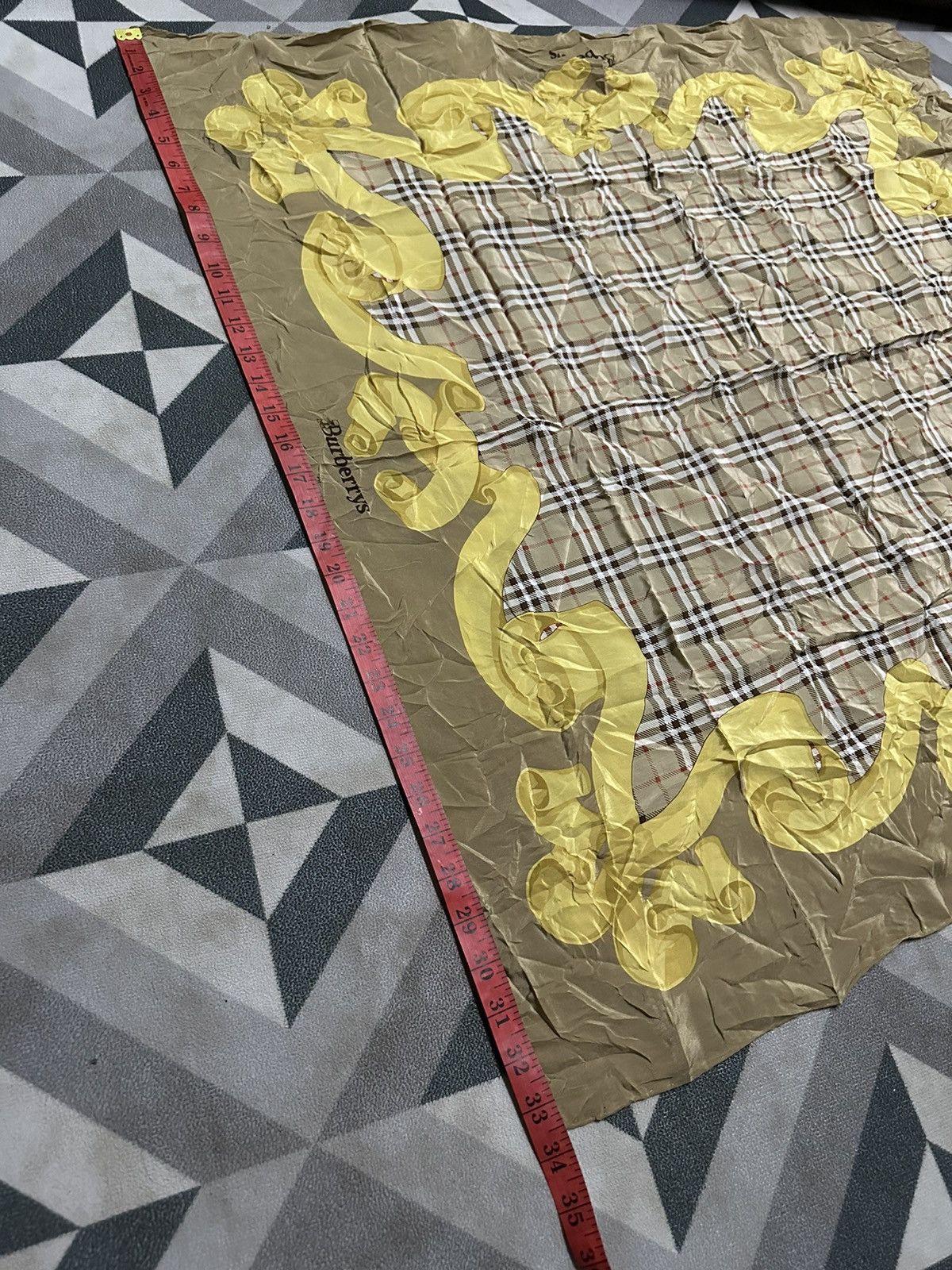 Burberry Burberry nova checked pure silk scarf Size ONE SIZE - 9 Thumbnail