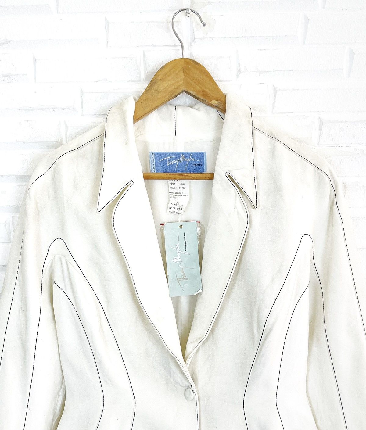 Thierry Mugler 🔥WITH SHOP TAGS💥VINTAGE NEW OLD STOCK THIERRY MUGLER PARIS Size M / US 6-8 / IT 42-44 - 4 Thumbnail