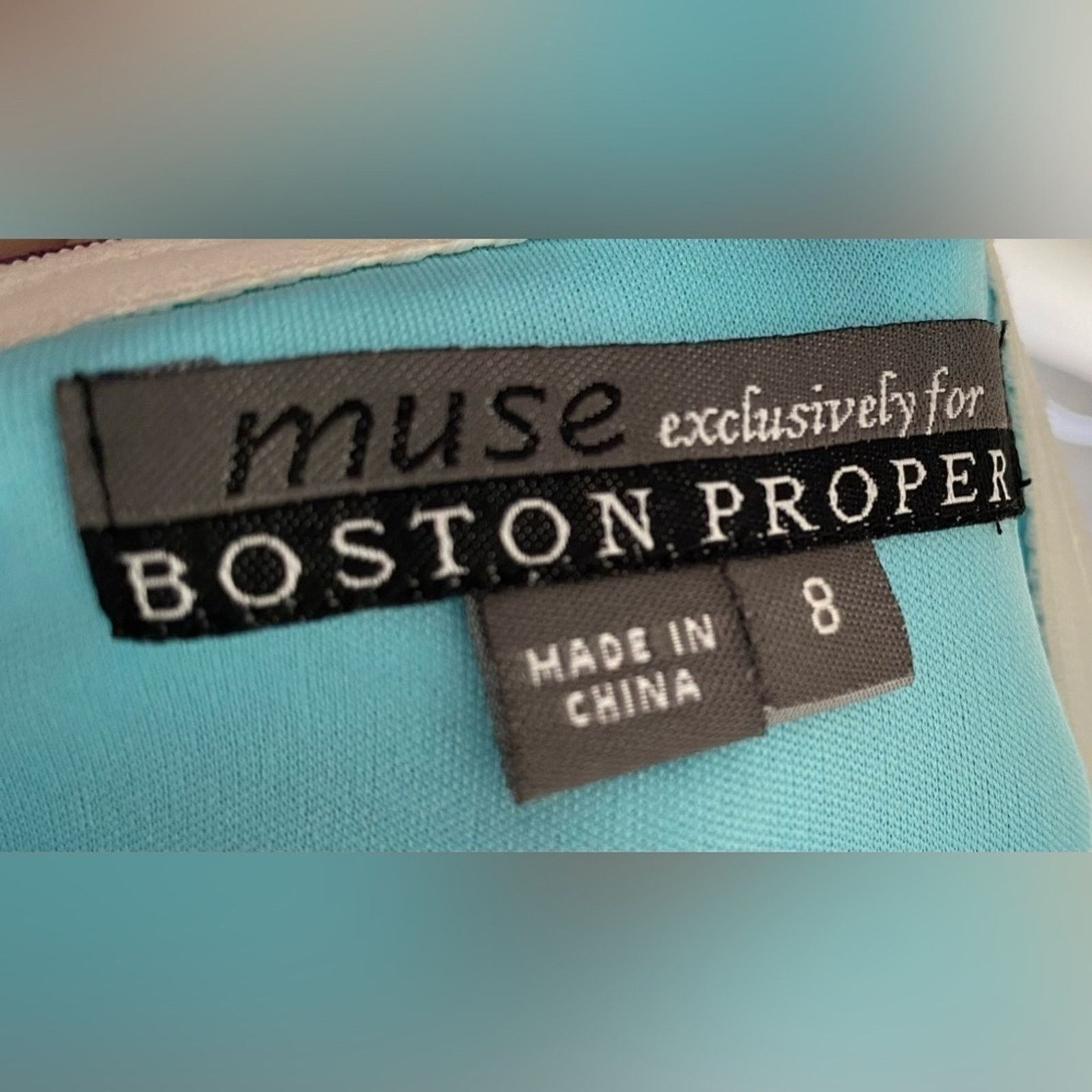 Other Muse for Boston Proper | Watercolor Halter Beaded Dress | 8 Size M / US 6-8 / IT 42-44 - 4 Thumbnail