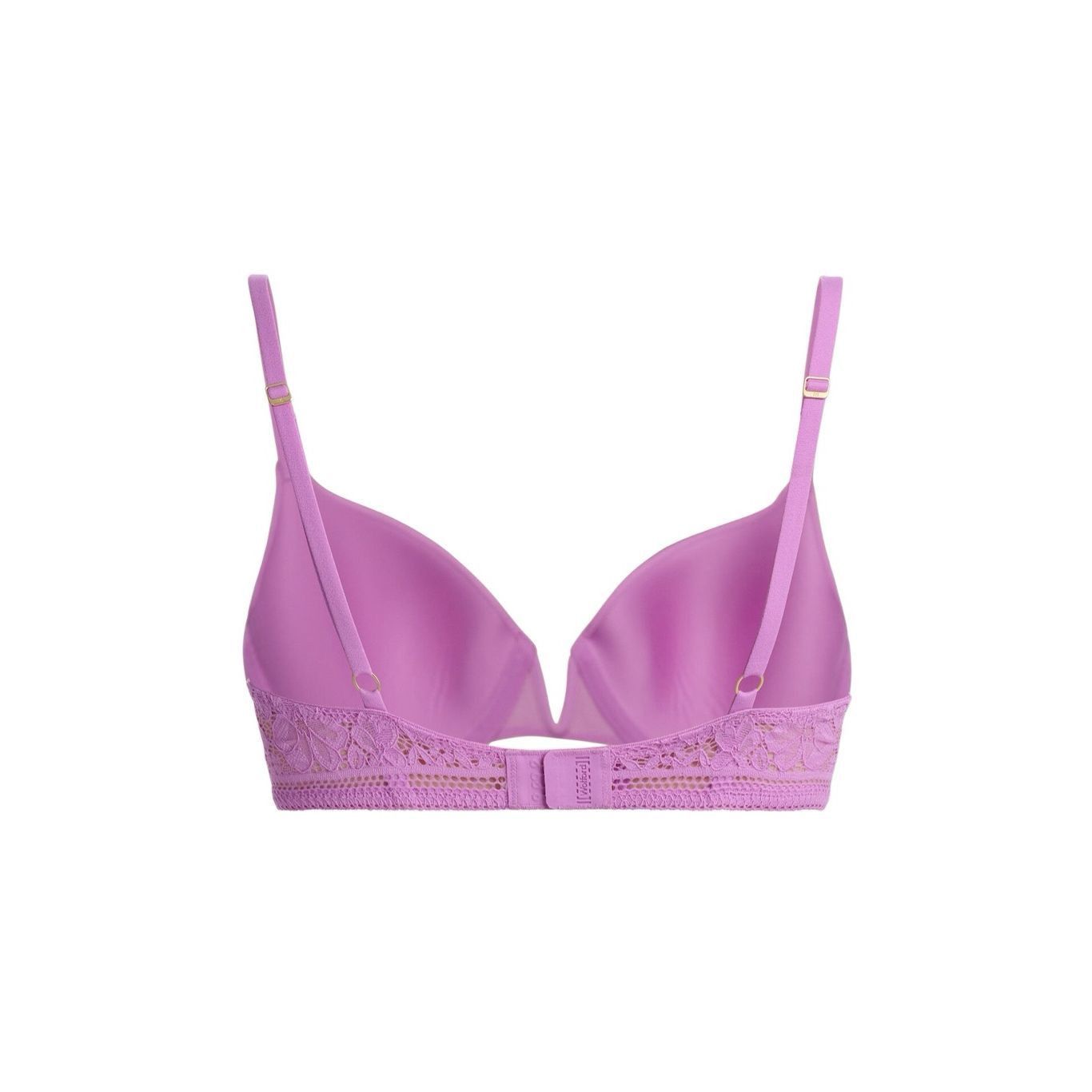 Wolford NWT Wolford Straight Laced Demi Cup Bra 75D 34D Orchid Size ONE SIZE - 11 Thumbnail
