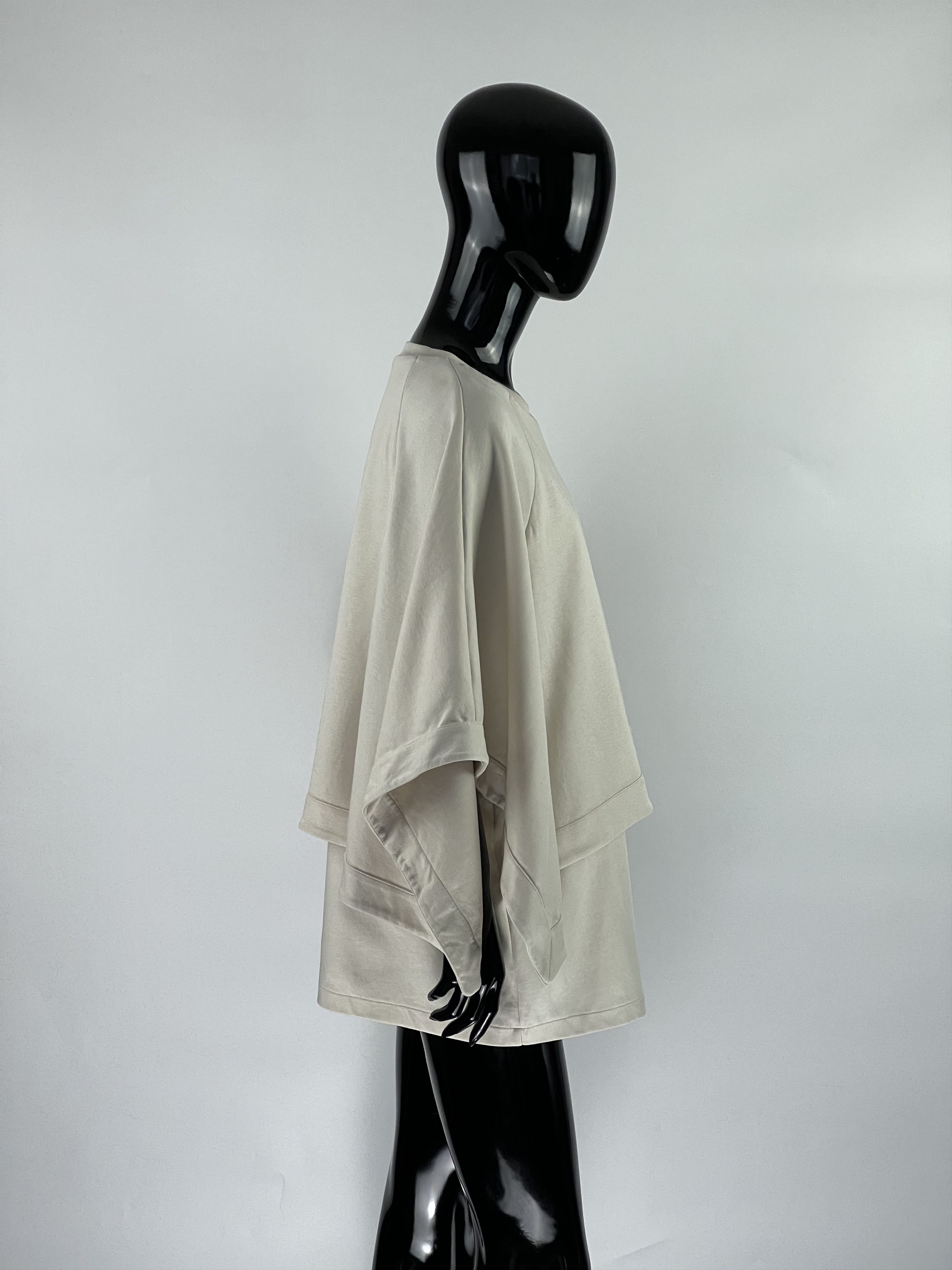 Cos COS Ivory Poncho Size L Size L / US 10 / IT 46 - 2 Thumbnail