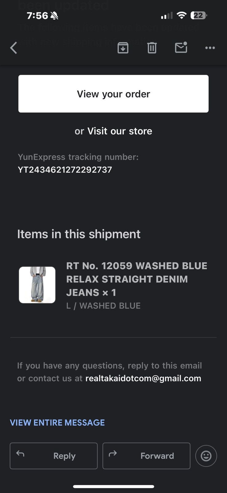 Other BRAND NEW REALTAKAI JEANS Size US 30 / EU 46 - 5 Thumbnail