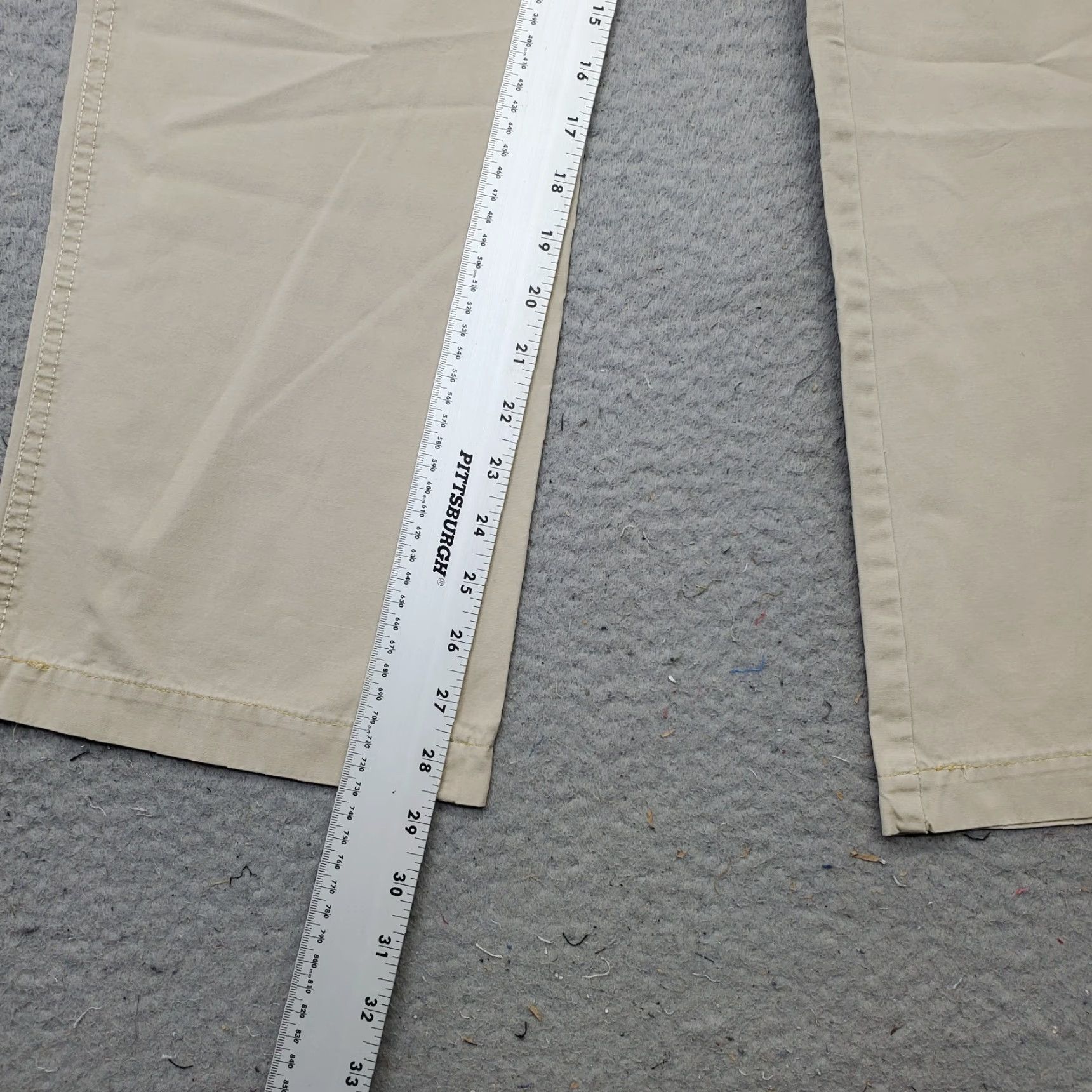 Tommy Hilfiger Tommy Hilfiger Workwear Pants Womens 10 Tan Classic Slash Pockets Straight Leg Size 32" / US 10 / IT 46 - 7 Thumbnail