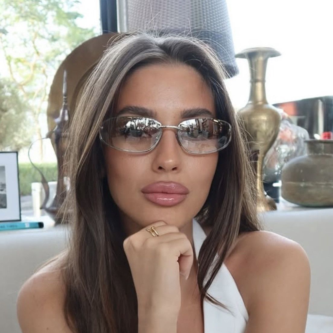 Miu Miu NEW Miu Miu sunglasses Miu Miu MU A50S 1BC-8H1. Size ONE SIZE - 10 Thumbnail