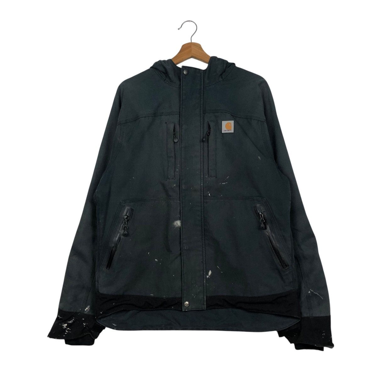 Carhartt 📌Vintage Chore Worker Jacket Carhartt Zipper Detroit Size US M / EU 48-50 / 2 - 13 Thumbnail