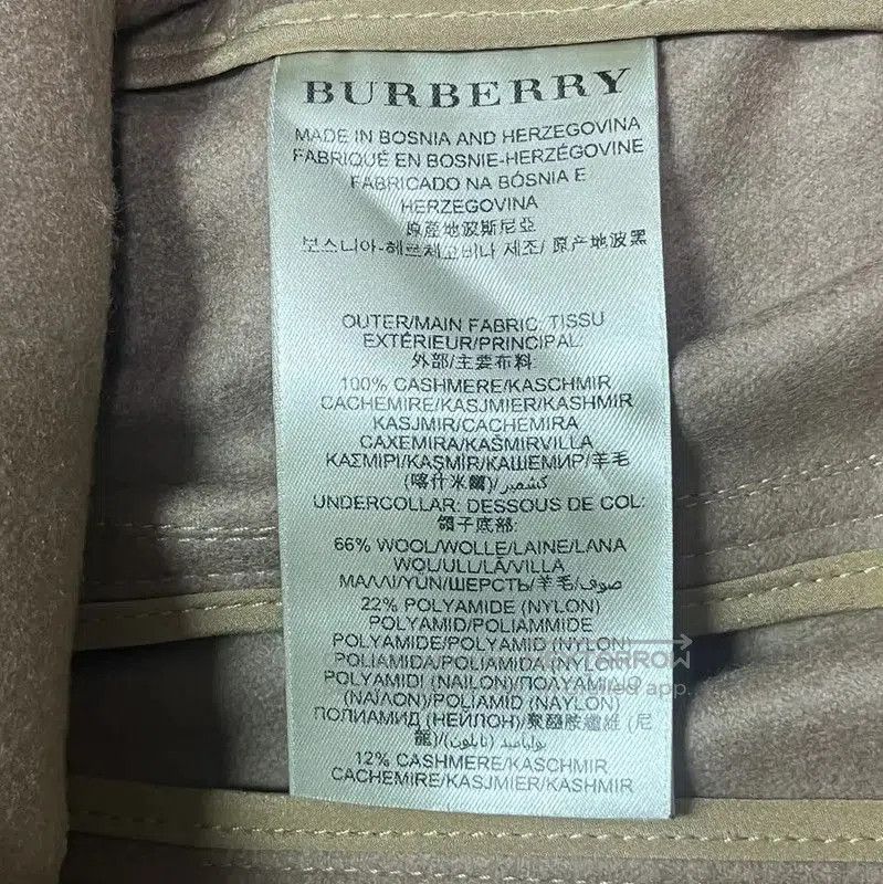 Burberry Burberry Women's Mid-Length Coat in Khaki. Size M / US 6-8 / IT 42-44 - 5 Thumbnail