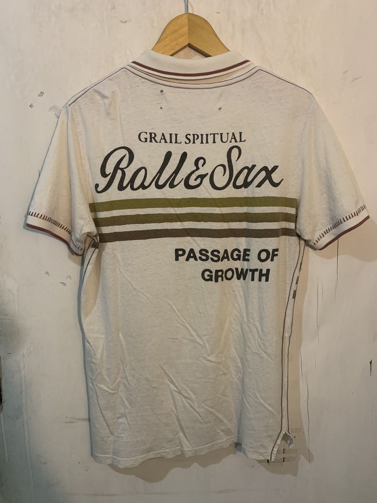 If Six Was Nine × Japanese Brand × Le Grande Bleu (L.G.B.) Japanese poem Henitage stone 90s styel Size US L / EU 52-54 / 3 - 5 Thumbnail