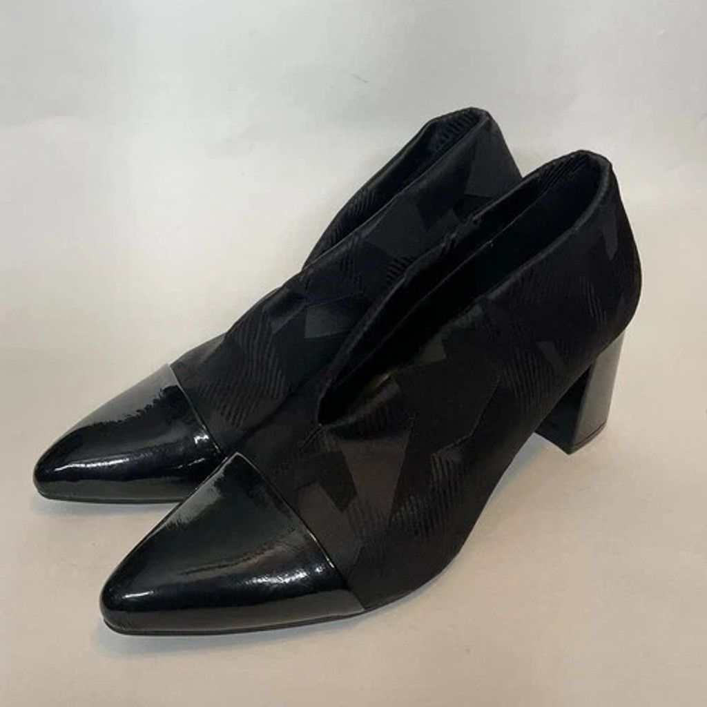 Other Impo Comfort Soft V-Throat CapToe Block Heel Pumps Women 11M Size US 11 / IT 41 - 1 Thumbnail