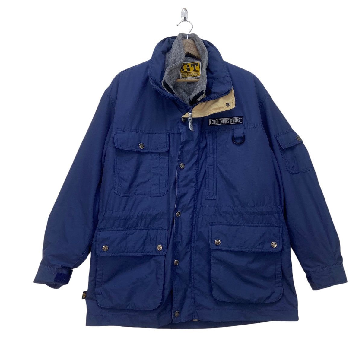 George × Japanese Brand Vintage George Thomas Hawkins Heavy Field Jacket Parka Size US M / EU 48-50 / 2 - 2 Thumbnail