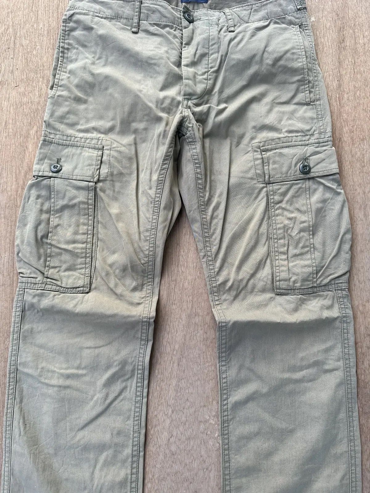 Gap GAP UTILITY FADED TACTICAL FIELD JUNGLES CARGO PANTS Size US 30 / EU 46 - 2 Thumbnail