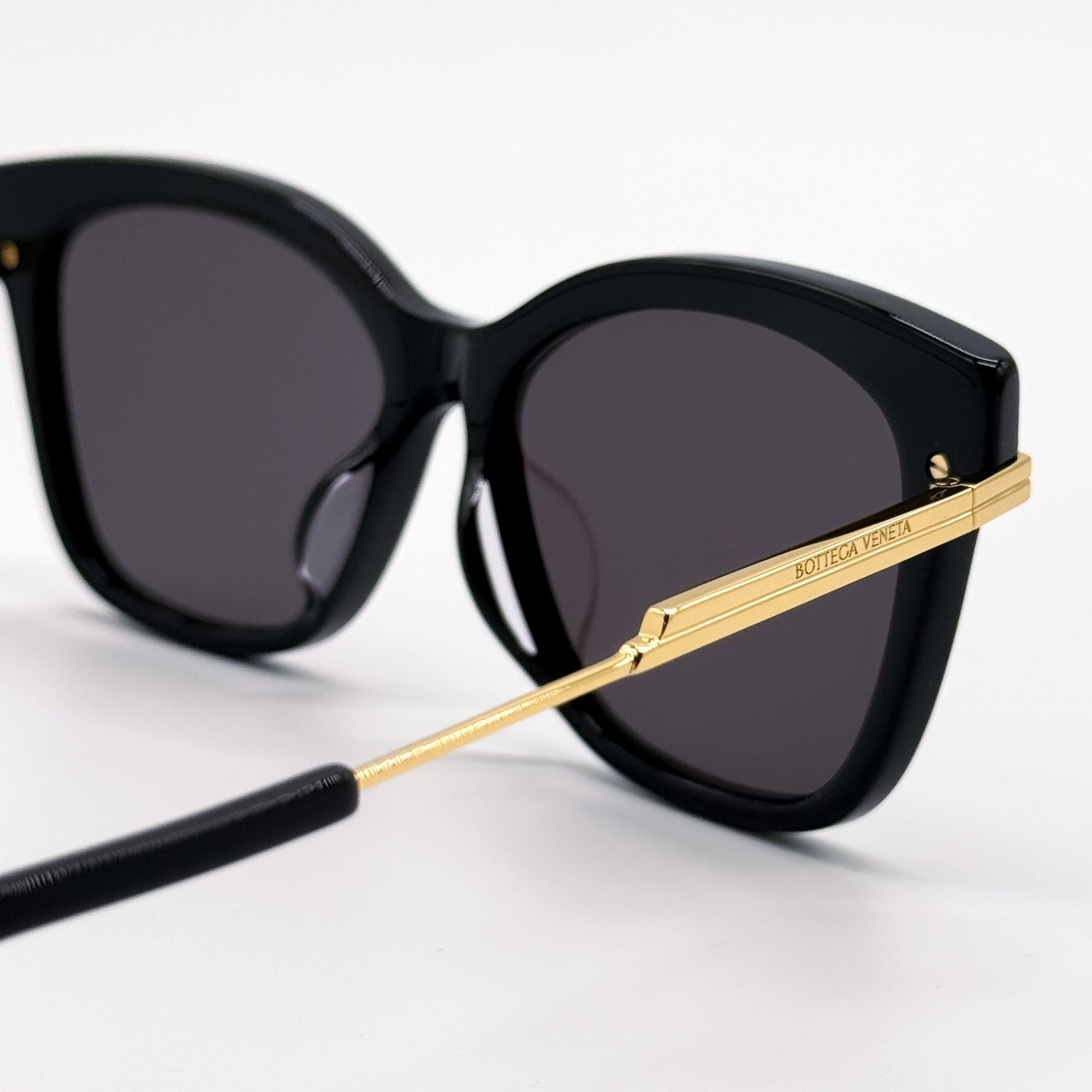 Bottega Veneta NEW BOTTEGA VENETA BV1296SA 001 SUNGLASSES BLACK WOMEN Size ONE SIZE - 7 Thumbnail