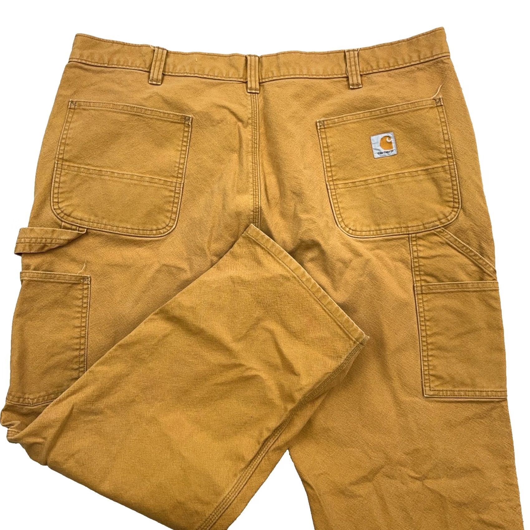 Carhartt Carhartt Pants Men 42x30 Carpenter Duck Canvas Relaxed Faded Distressed Baggy B2 Size US 42 / EU 58 - 2 Thumbnail