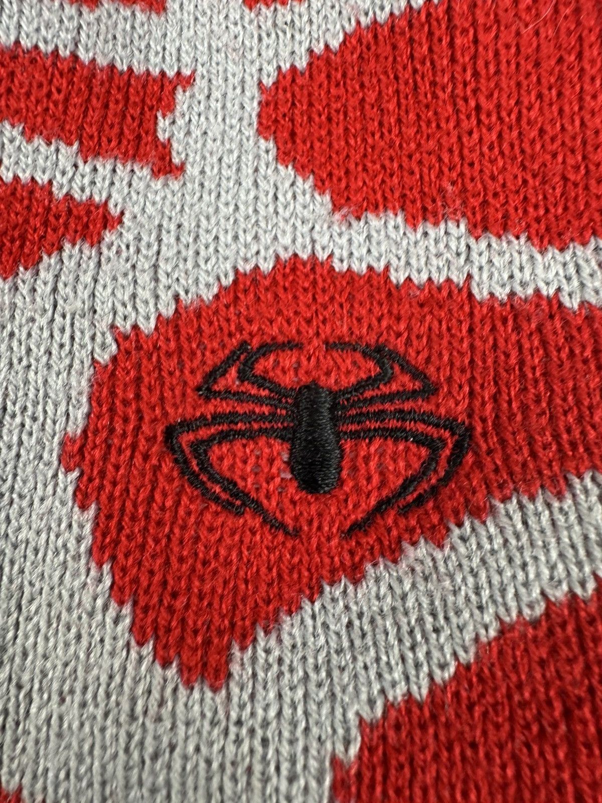 Other Vintage Y2K spiderweb spider print graphic beanie Size ONE SIZE - 7 Thumbnail