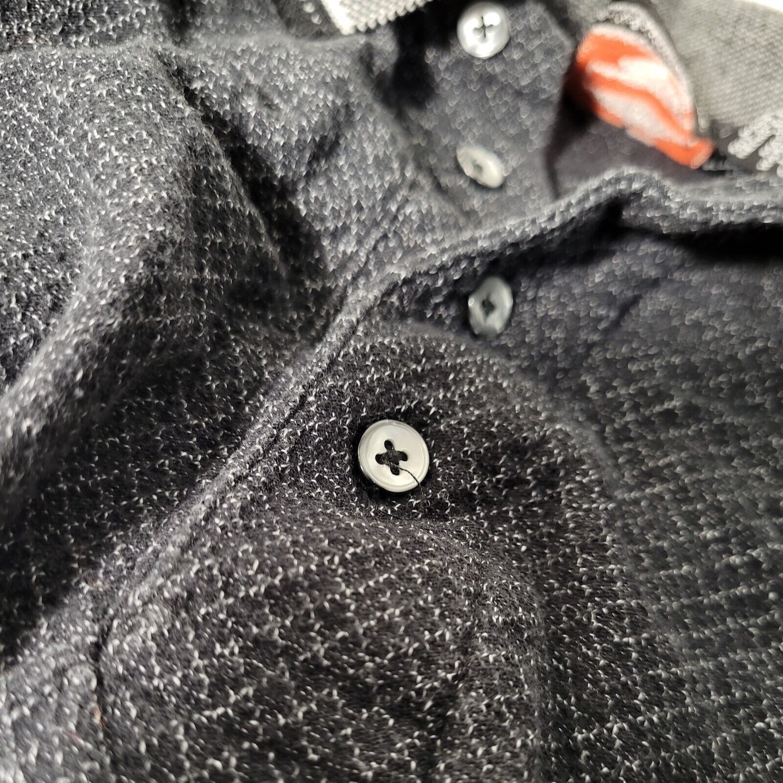 Harley Davidson Harley Davidson Men's Dark Grey Polo Button FT Lauderdale L Size US L / EU 52-54 / 3 - 5 Thumbnail