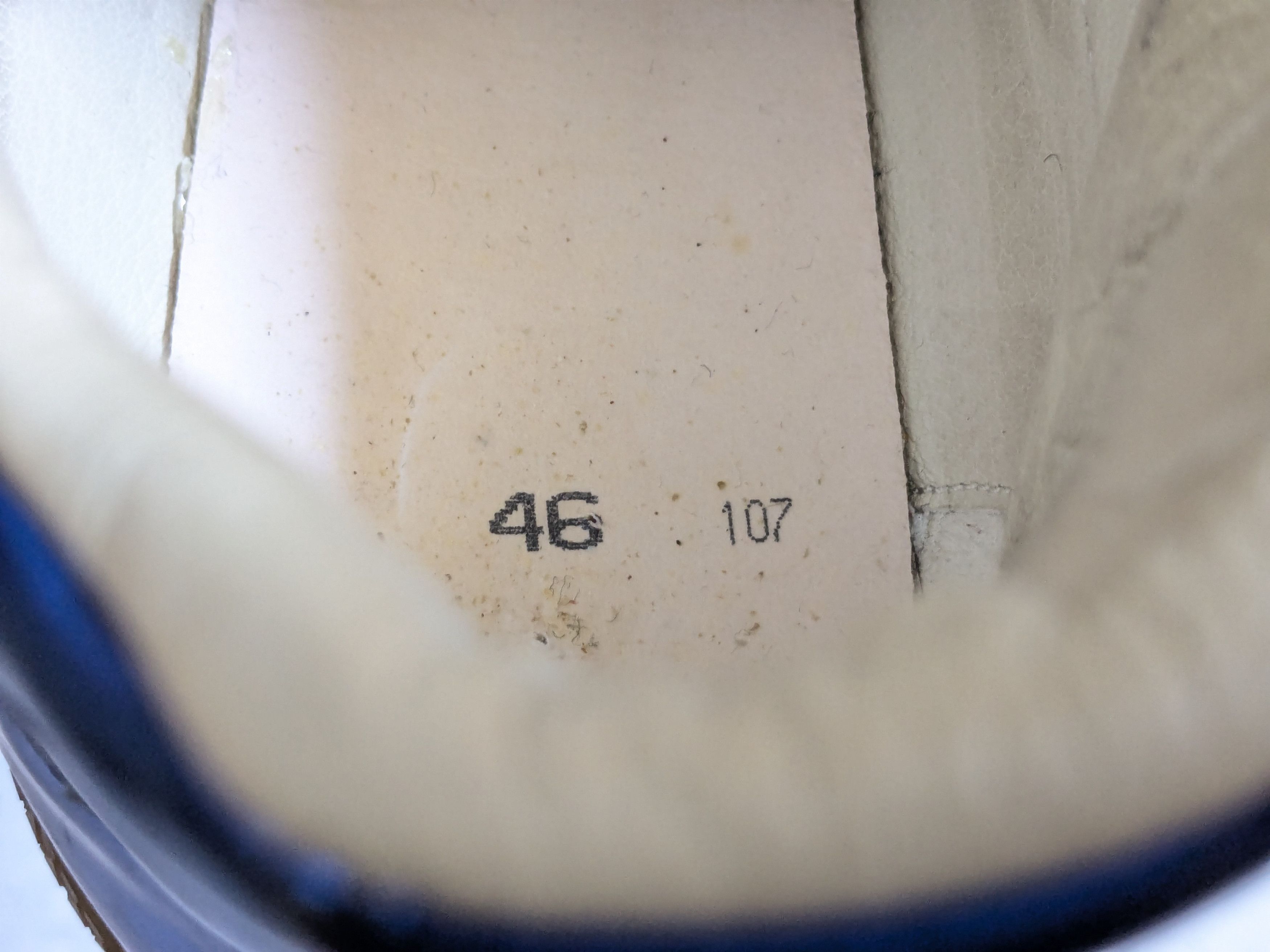 Maison Margiela Maison Margiela High Top Sneakers Blue 12 45 Leather Size US 12 / EU 45 - 12 Thumbnail