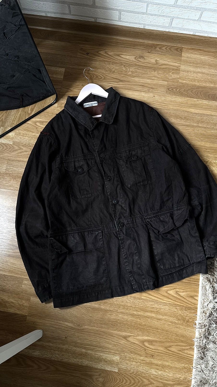 Stone Island × Vintage STONE ISLAND VINTAGE JACKET Size US XXL / EU 58 / 5 - 2 Thumbnail
