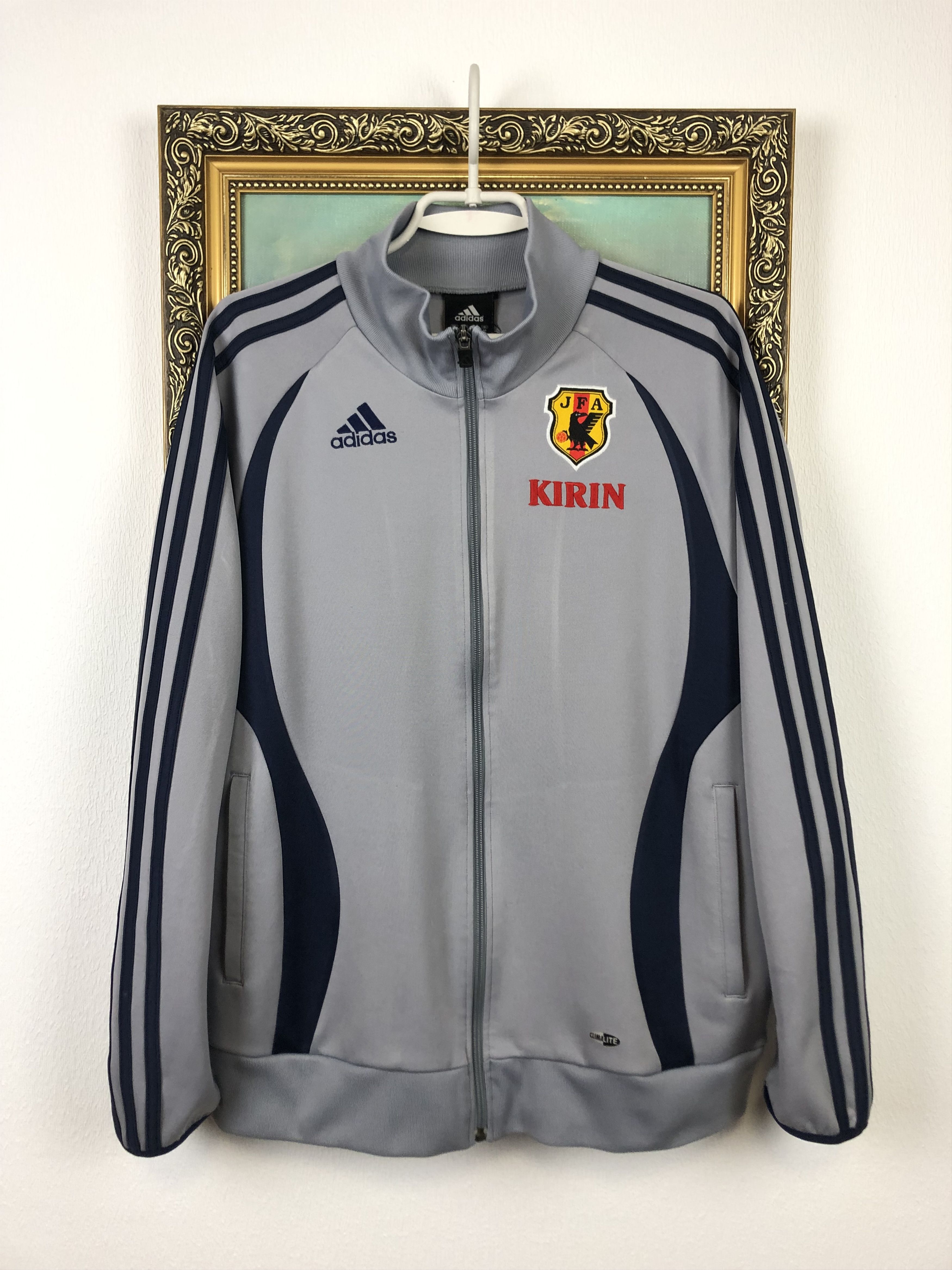 image of Adidas Vintage Japan National Football Team Jacket Soccer, Men's (Size Medium)