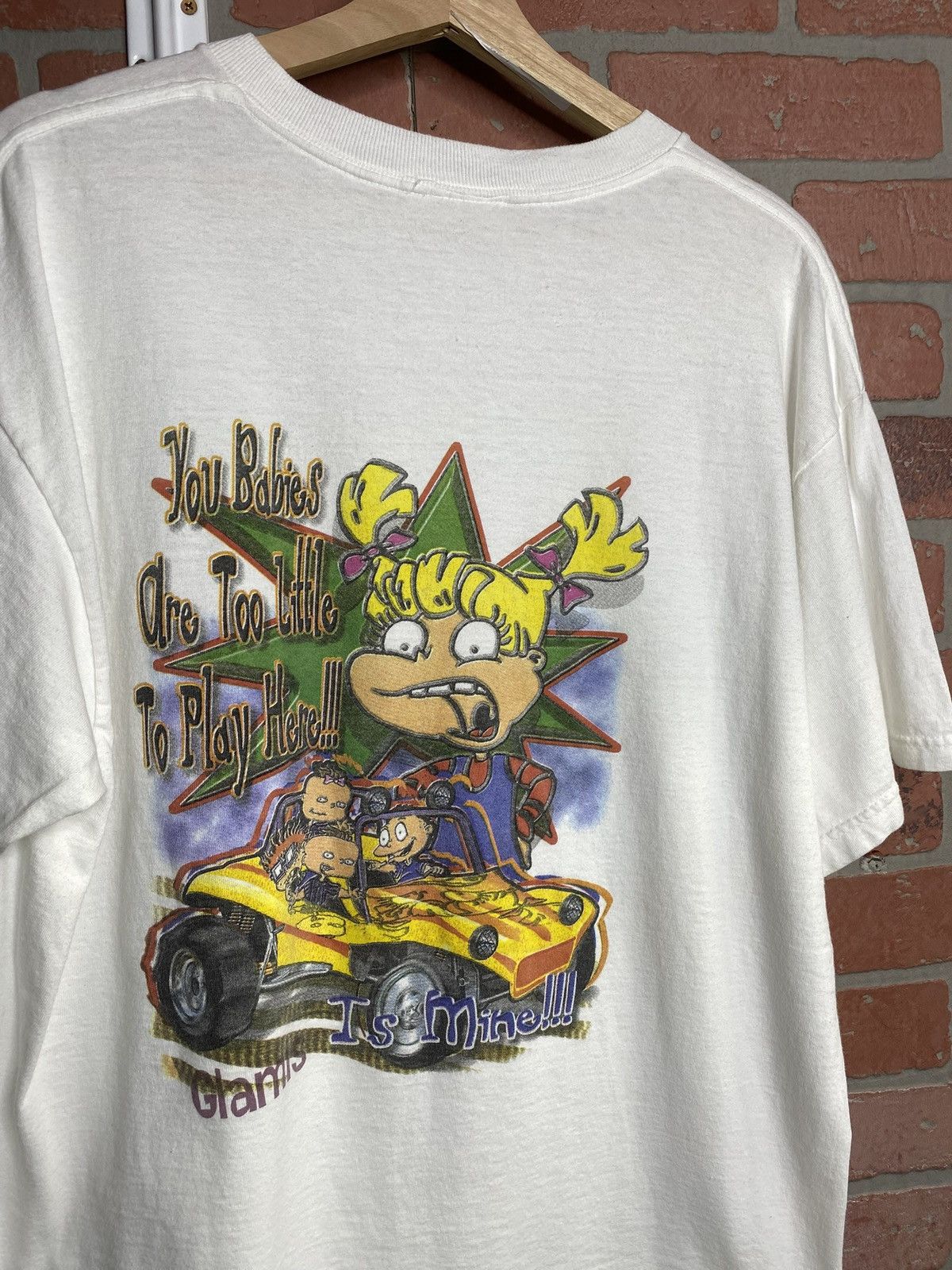 Vintage Vintage 90’s Rugrats T-Shirt Vtg Nickelodeon Tee Large Size US L / EU 52-54 / 3 - 6 Thumbnail