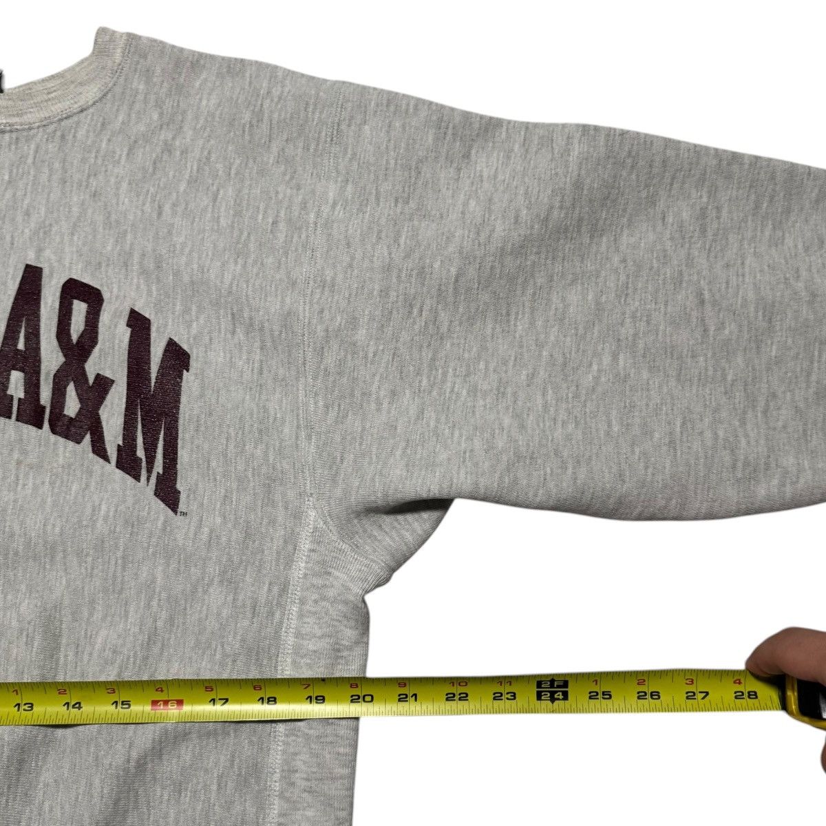 Champion Vintage 90s Champion RW Texas A&M Sweatshirt Men's L FLAW Size US L / EU 52-54 / 3 - 8 Thumbnail