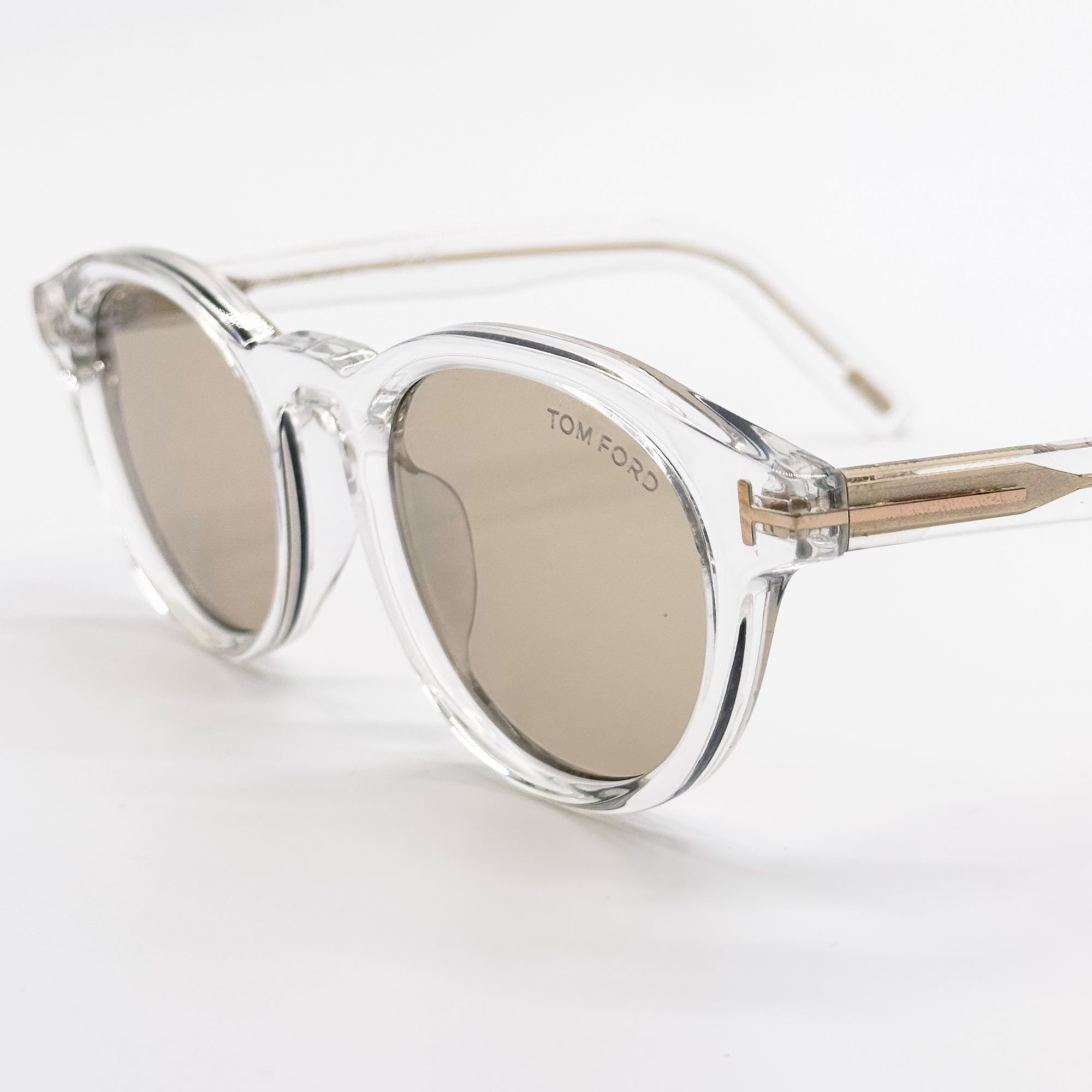 Tom Ford NEW TOM FORD SUNGLASSES TF1123-D 26E TRANSPARENT WOMEN Size ONE SIZE - 6 Thumbnail
