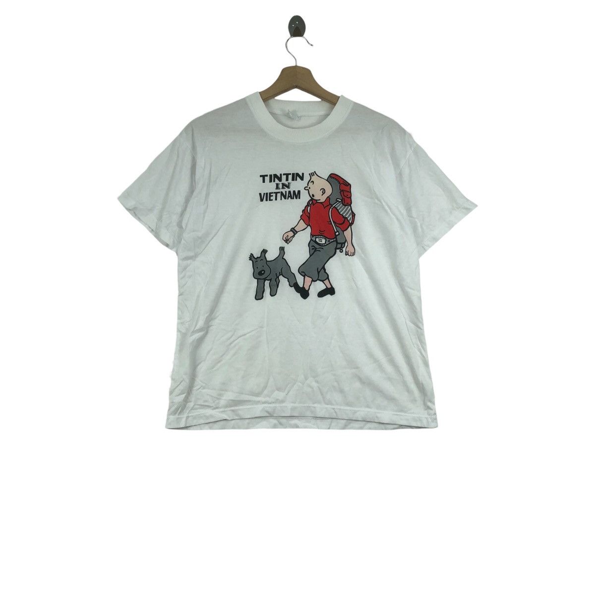 Vintage Vintage Movie The ADVENTURES OF TINTIN In Vietnam T-Shirt Size US S / EU 44-46 / 1 - 1 Thumbnail