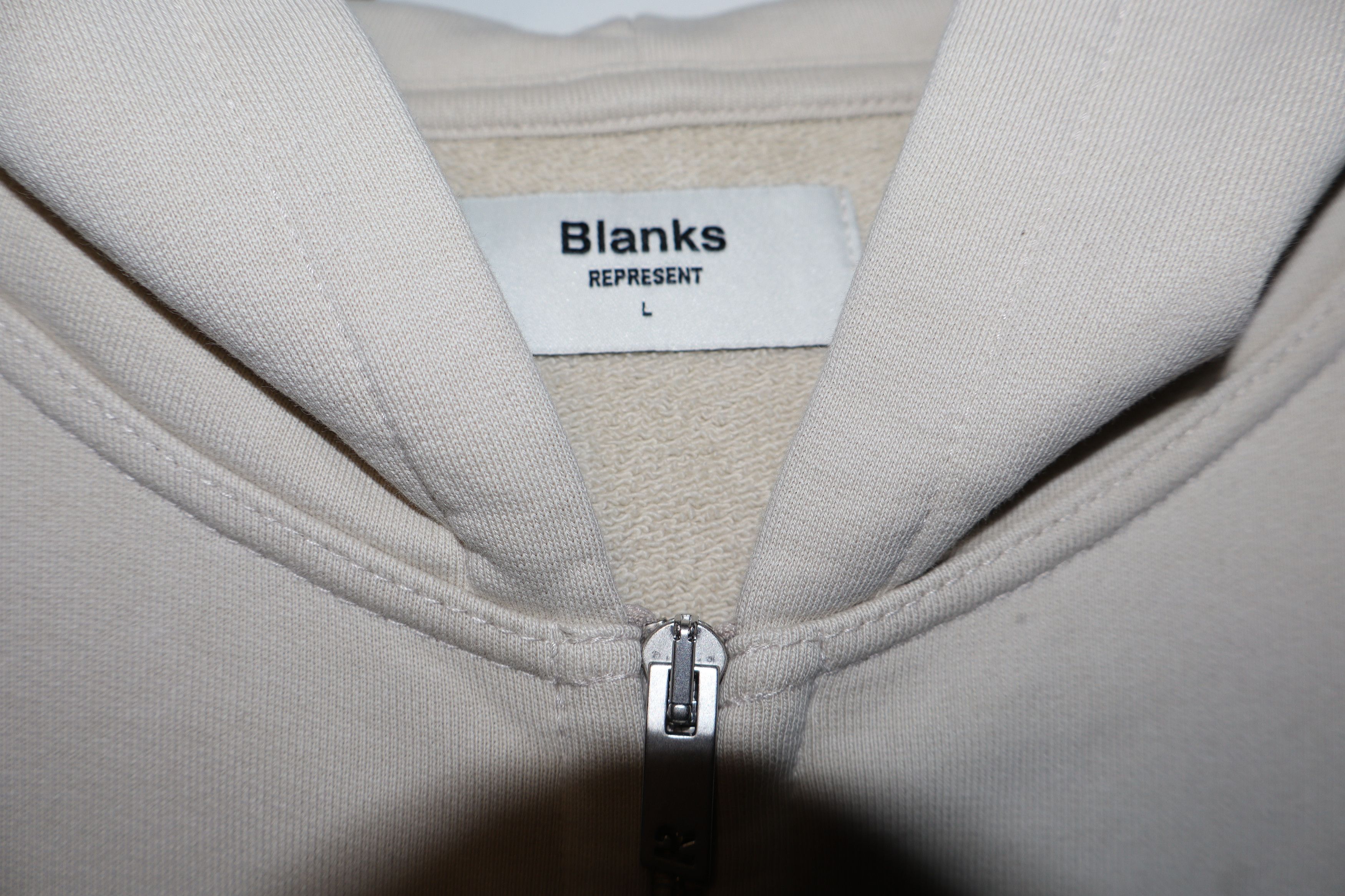 Represent Clo. Blanks Zip Hoodie Size US L / EU 52-54 / 3 - 2 Thumbnail