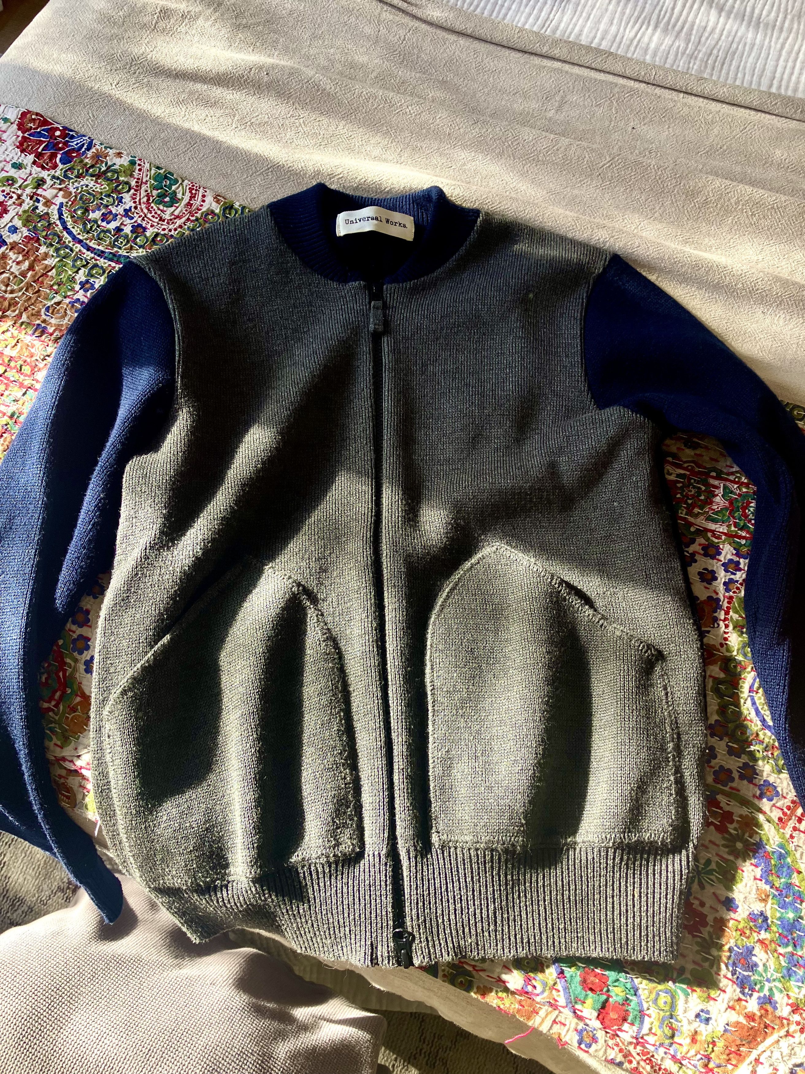 Universal Works Wool Zip Sweater Size US M / EU 48-50 / 2 - 2 Thumbnail