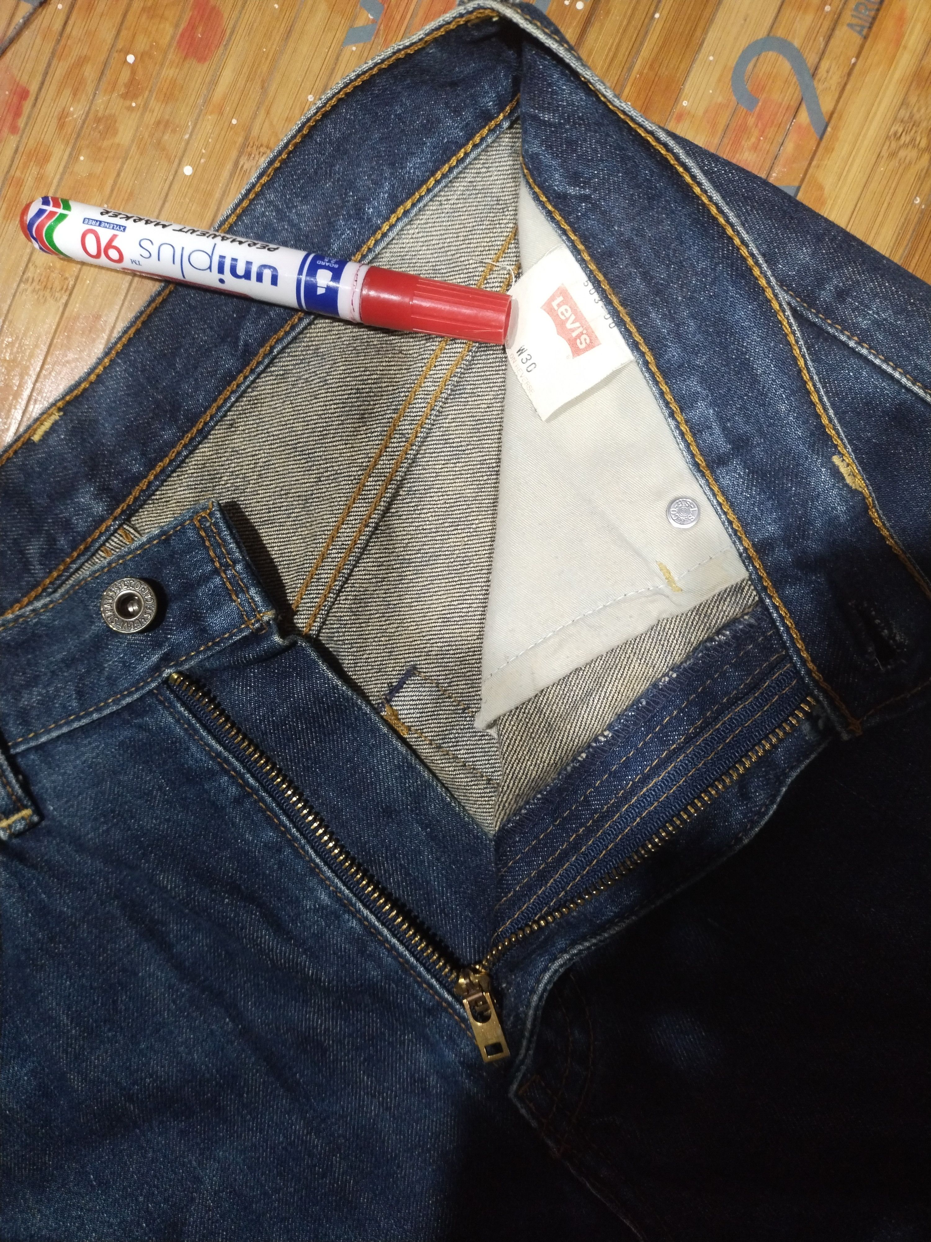 Levi's Vintage Clothing Levis 503 Sz 29"30" Size US 30 / EU 46 - 6 Thumbnail