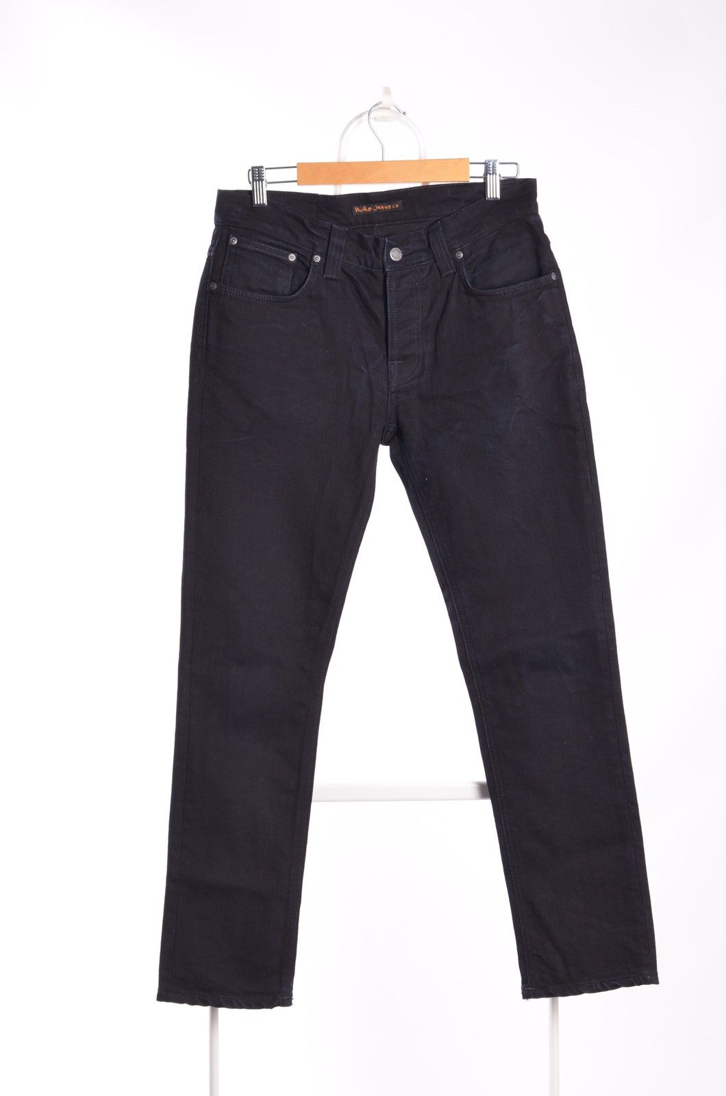Nudie Jeans Nudie Jeans Grim Tim Black Ring Black Men Jeans Size US 32 / EU 48 - 3 Thumbnail