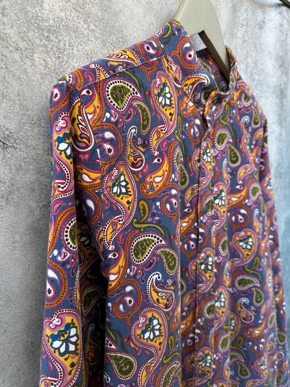 Pretty Green Pretty Green Paisley Button Up Flannel Shirt Vintage Size US M / EU 48-50 / 2 - 4 Thumbnail