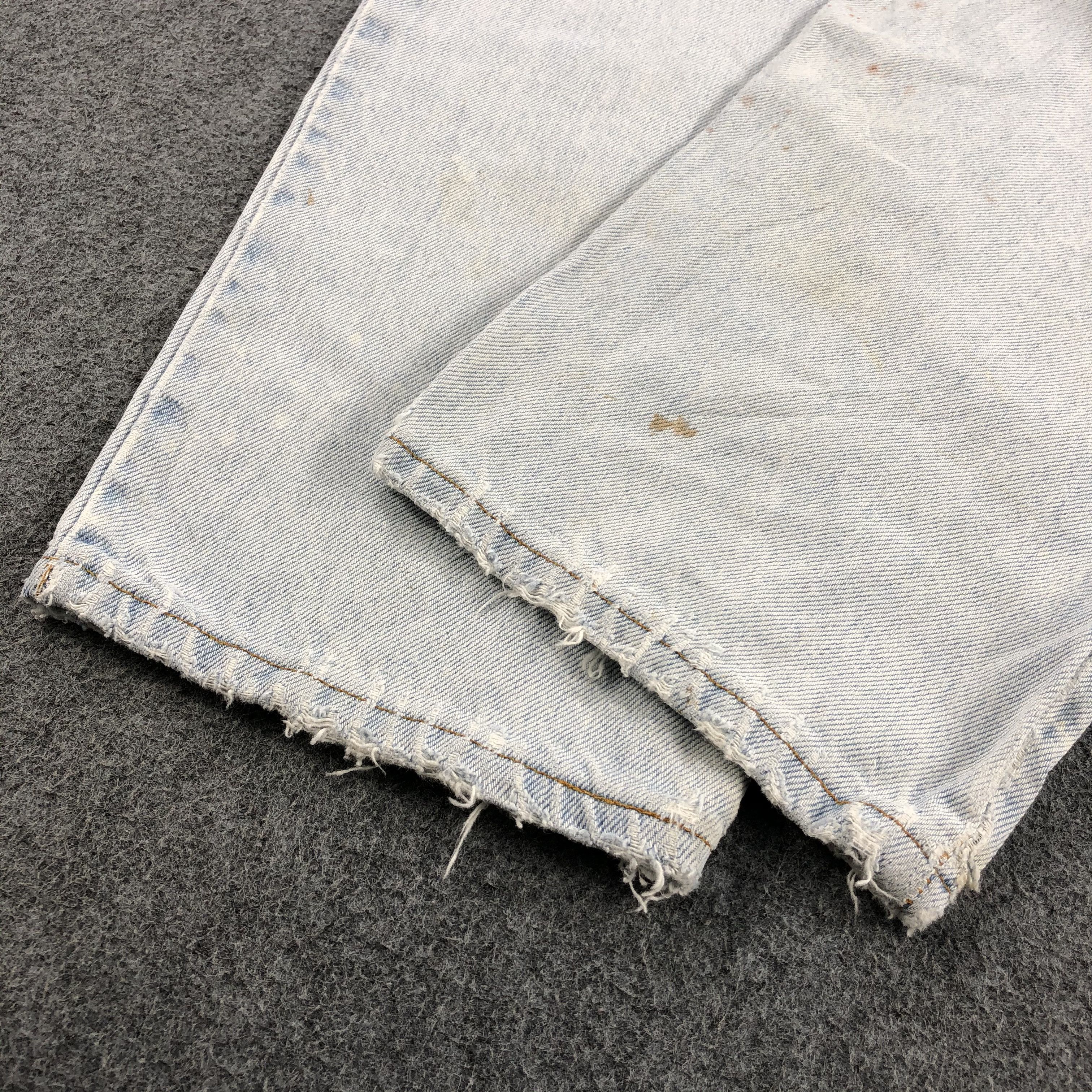 Levi's × Vintage Vintage Distress Levis Jeans Lot 550-JM807 Size US 38 / EU 54 - 6 Thumbnail