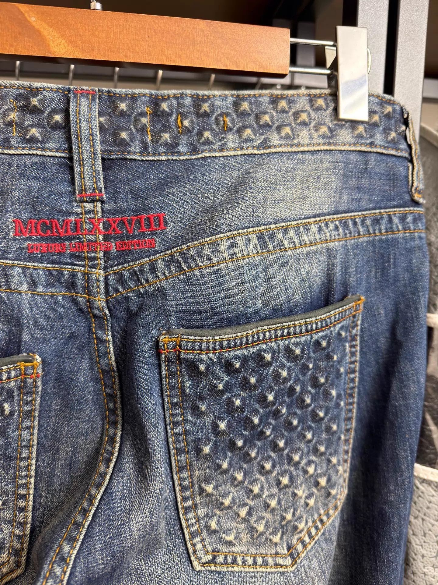 Philipp Plein Blue Distressed Denim Jeans Size 32 Size US 32 / EU 48 - 6 Thumbnail