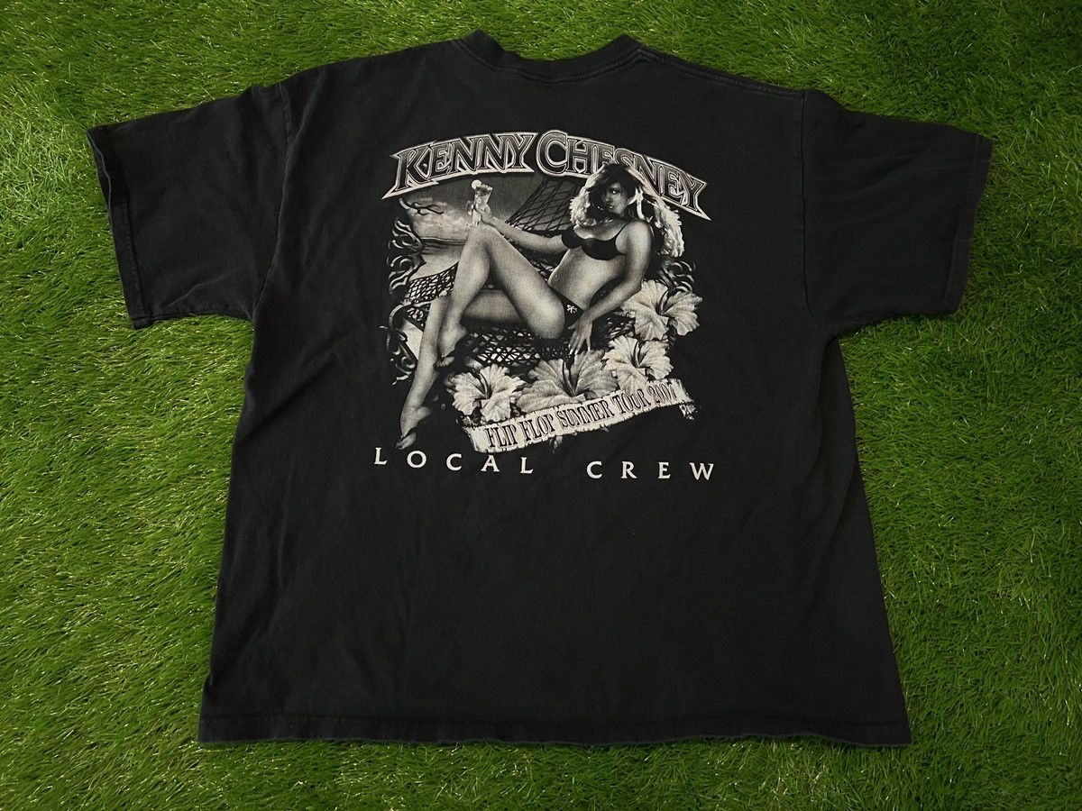 Band Tees Vintage Kenny Chesney 2007 Flip Flop Summer Tour Crew Shirt Size US XL / EU 56 / 4 - 1 Thumbnail