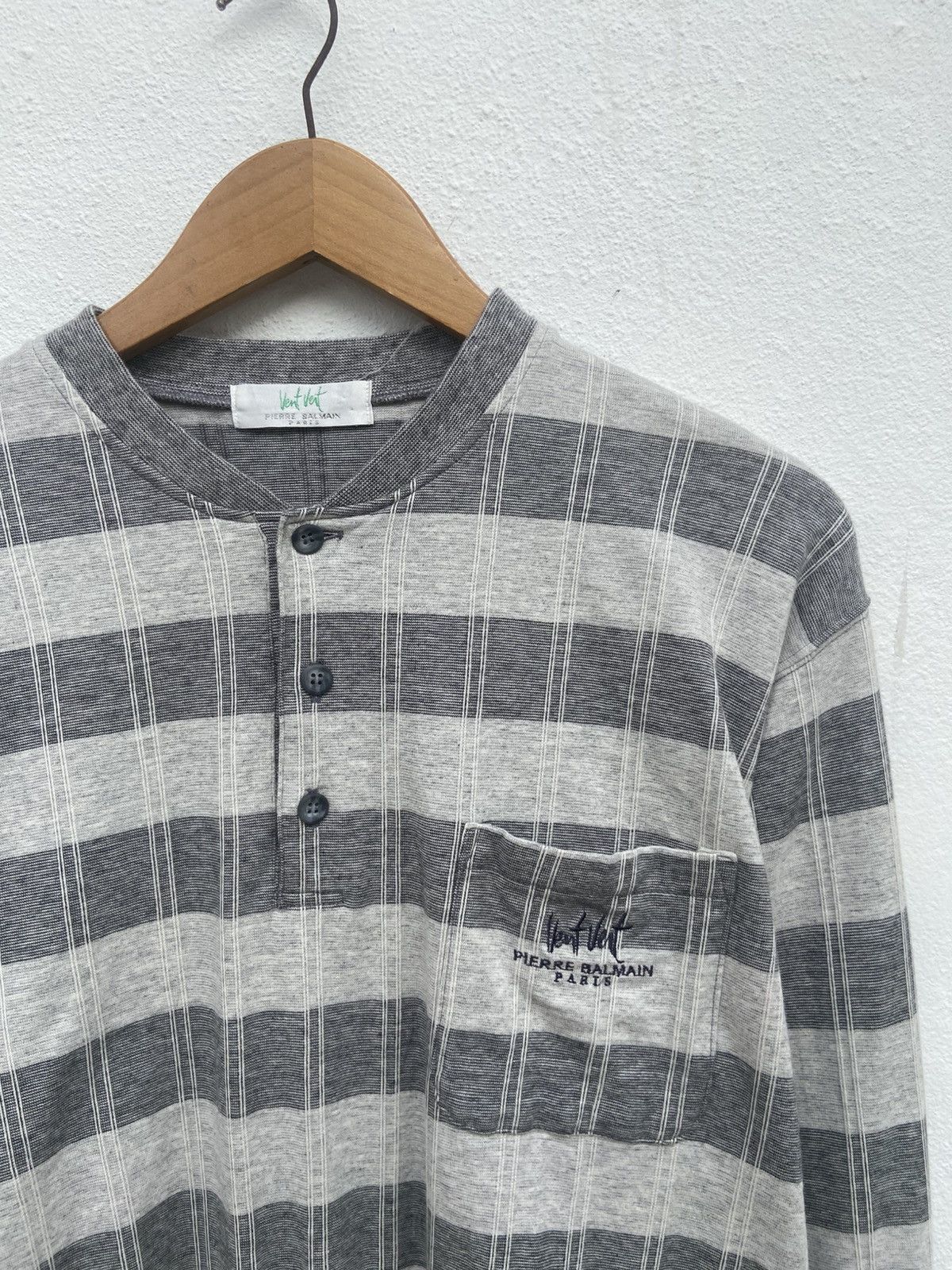 Pierre Balmain Vintage Pierre Balmain sweatshirt Vent Vert Size US M / EU 48-50 / 2 - 1 Thumbnail