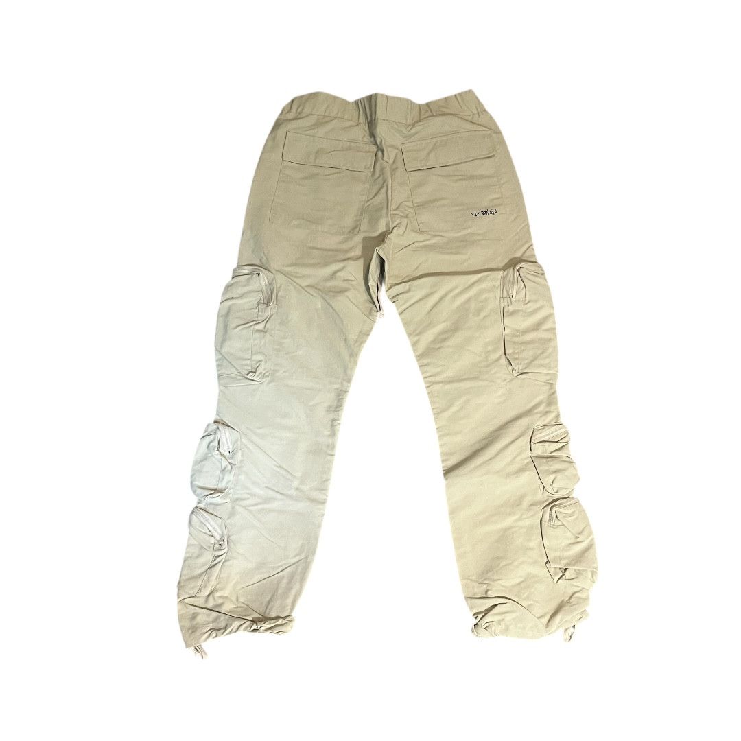 jacov WHOISJACOV Six Pocket Cargo Pants Bone / Beige Size US 32 / EU 48 - 3 Thumbnail