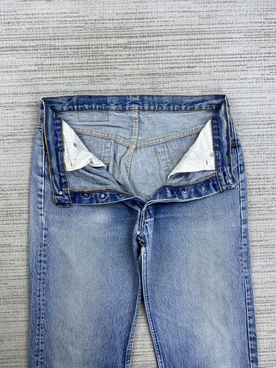 Levi's 🔥Vintage Levi’s 501 Blue Wash Denim Pants Size US 32 / EU 48 - 6 Thumbnail
