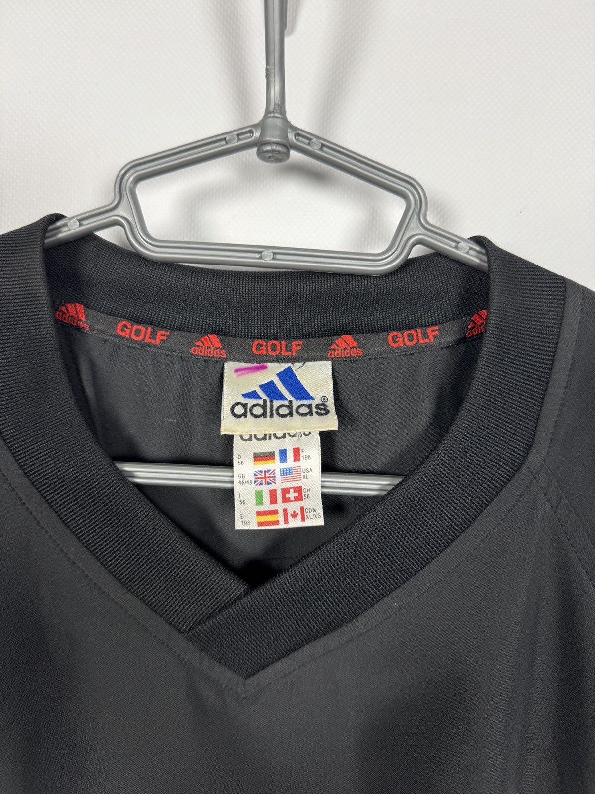 Adidas Men’s Vintage 90s Adidas Golf Sweatshirt Black Pullover XL Size US XL / EU 56 / 4 - 7 Thumbnail