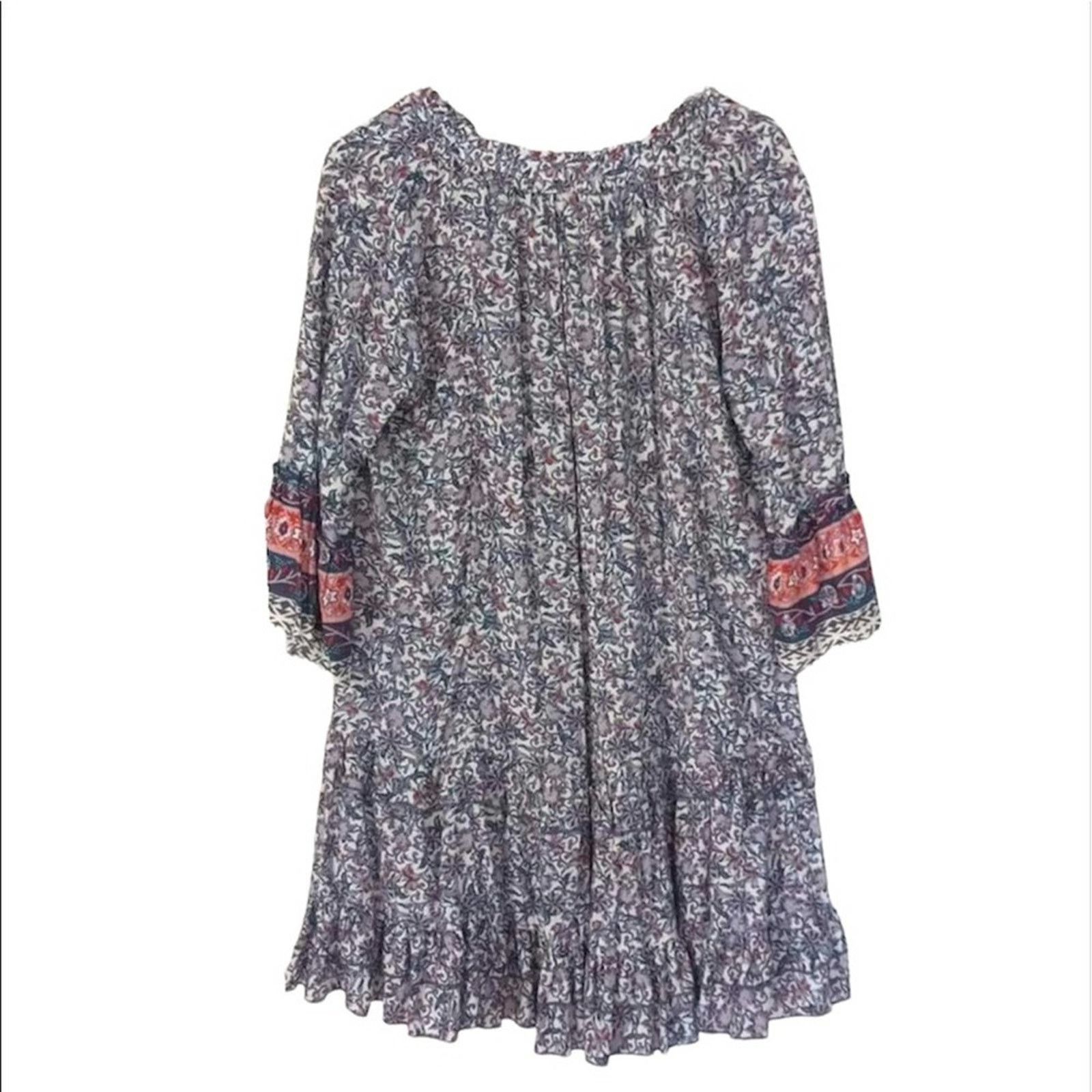 0 Umgee Boho Tribal Aztec Tunic Dress S Size S / US 4 / IT 40 - 2 Thumbnail
