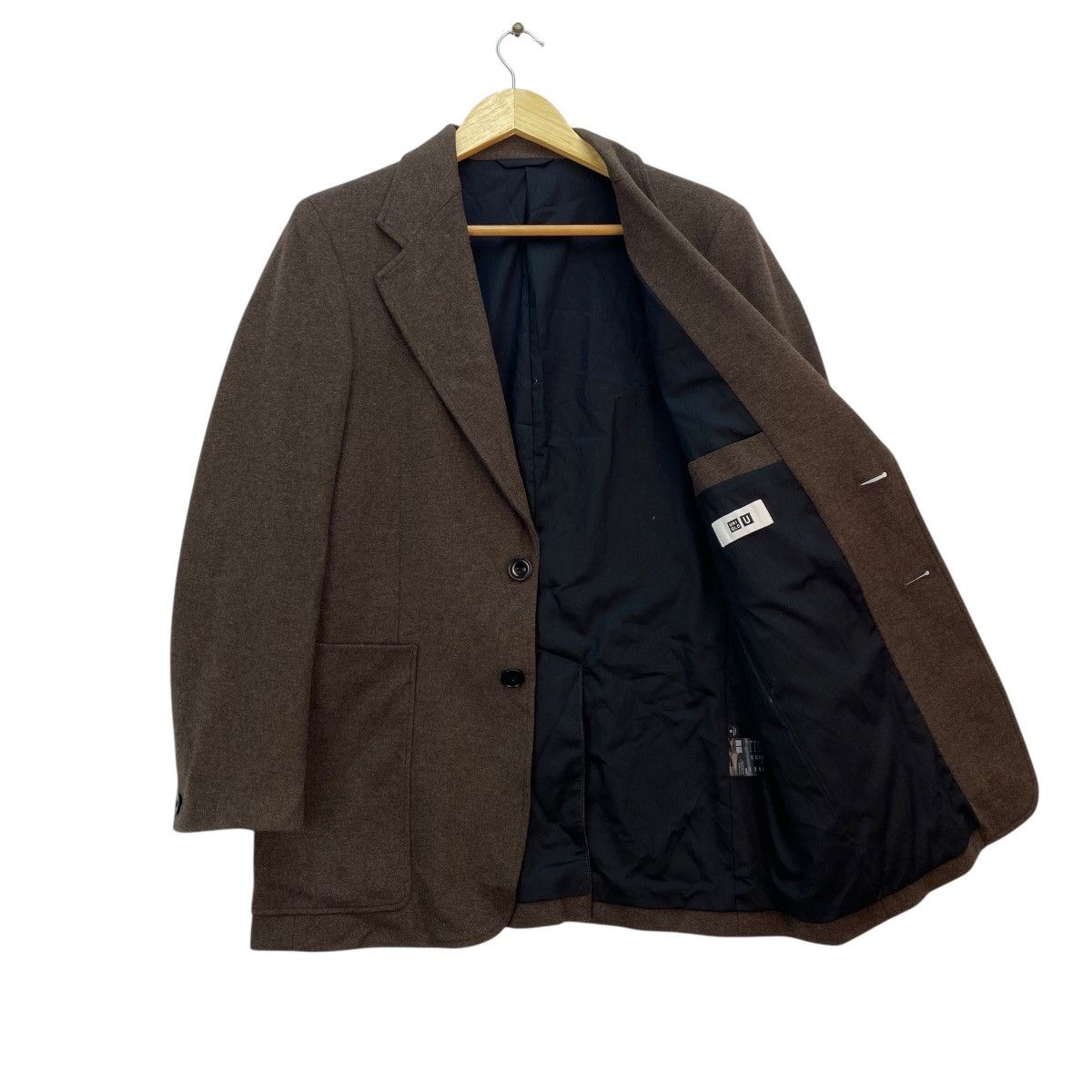 Japanese Brand 💥Uniqlo Wool Jacket Size US M / EU 48-50 / 2 - 2 Thumbnail