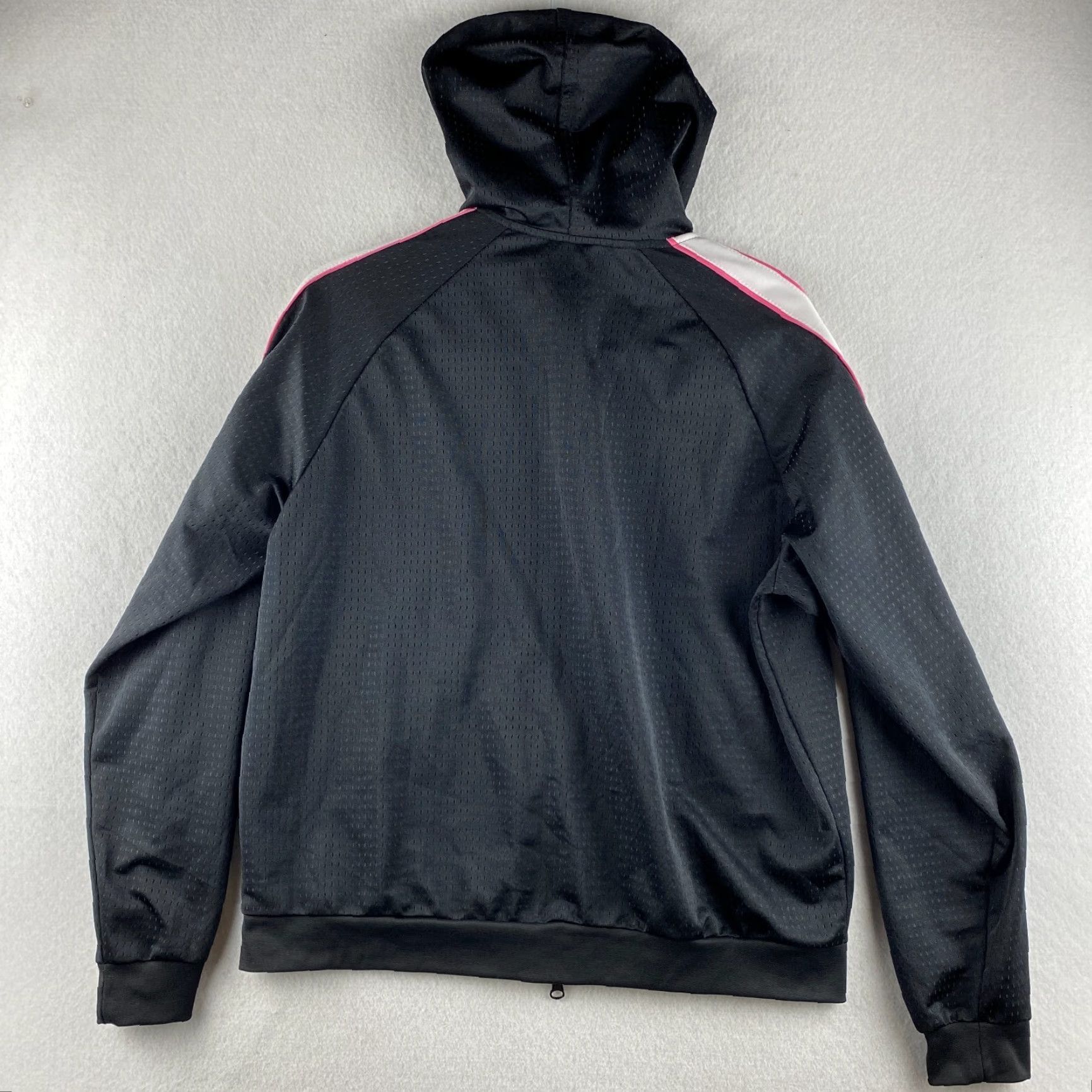 Nike Nike Hoodie Womens Large L Black Full Zip Embroidered Active Breathable Size L / US 10 / IT 46 - 7 Thumbnail