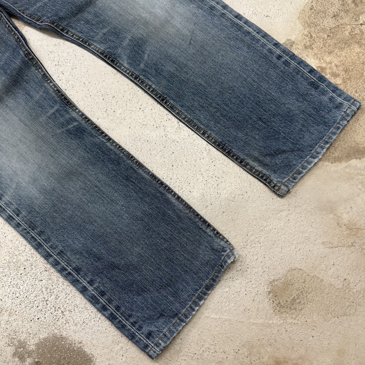 Edwin Miss Edwin 503 Rude Distressed Japanese Denim Pants Size 28" / US 6 / IT 42 - 5 Thumbnail