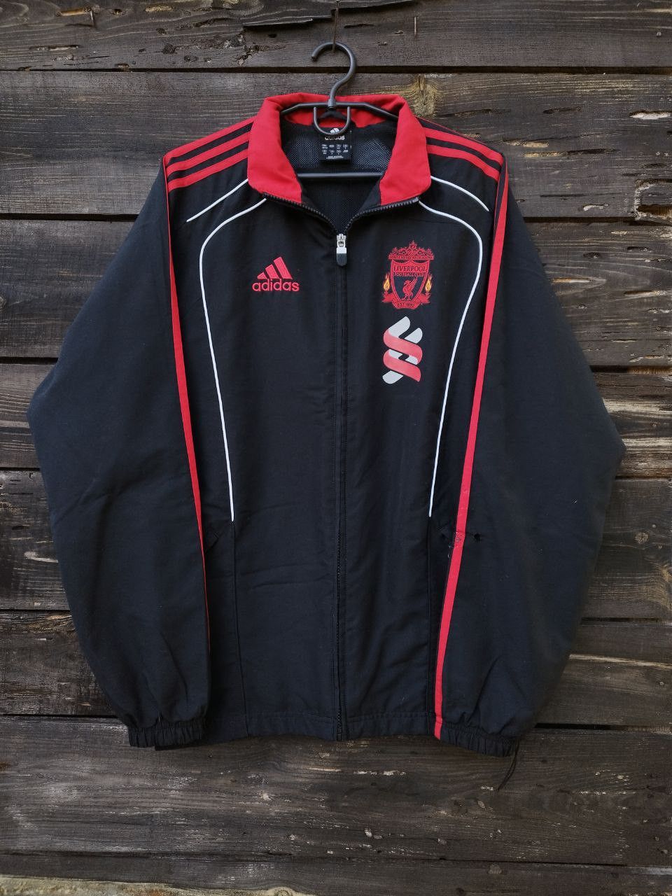 Adidas Vintage adidas Liverpool FC Track Jacket Windbreaker Size US S / EU 44-46 / 1 - 1 Thumbnail