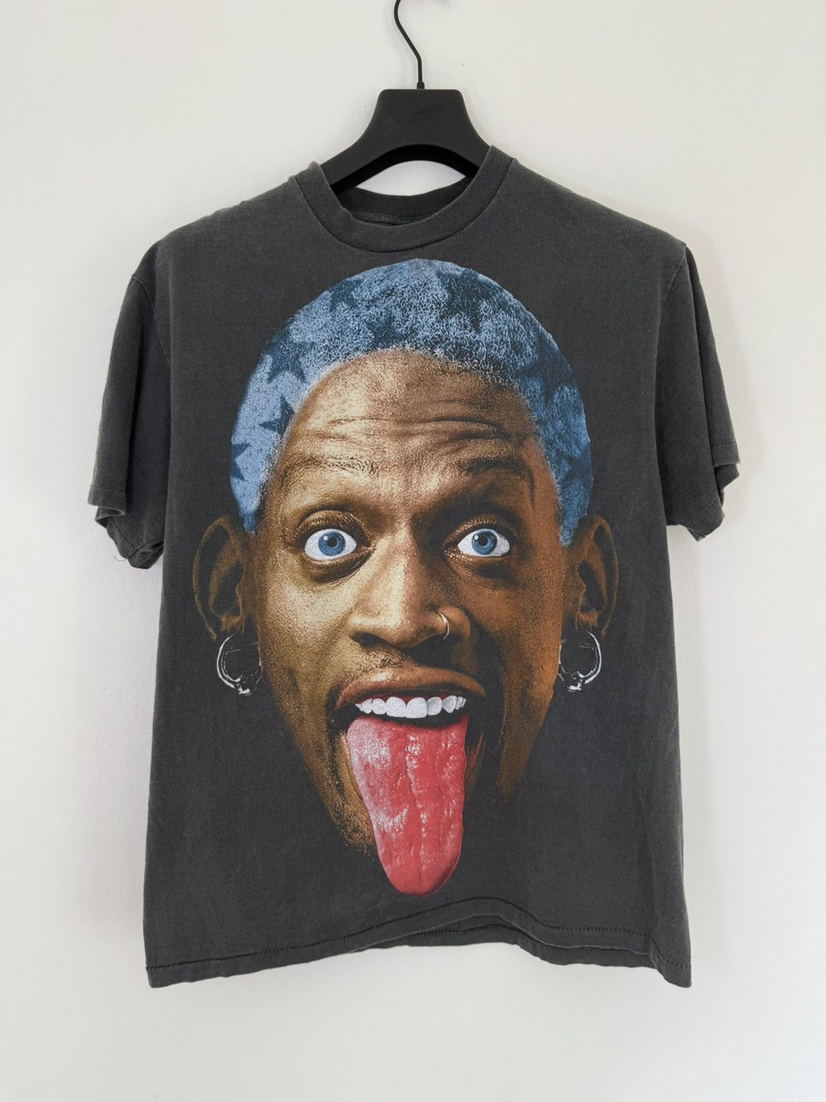 NBA Dennis Rodman Chicago Bulls T Shirt vintage merch tee L Size US L / EU 52-54 / 3 - 2 Thumbnail